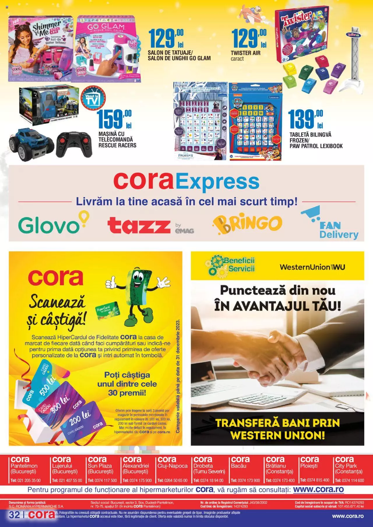 Catalog Cora 22 Noiembrie 2023 - 9 Ianuarie 2024 | Pagina 32