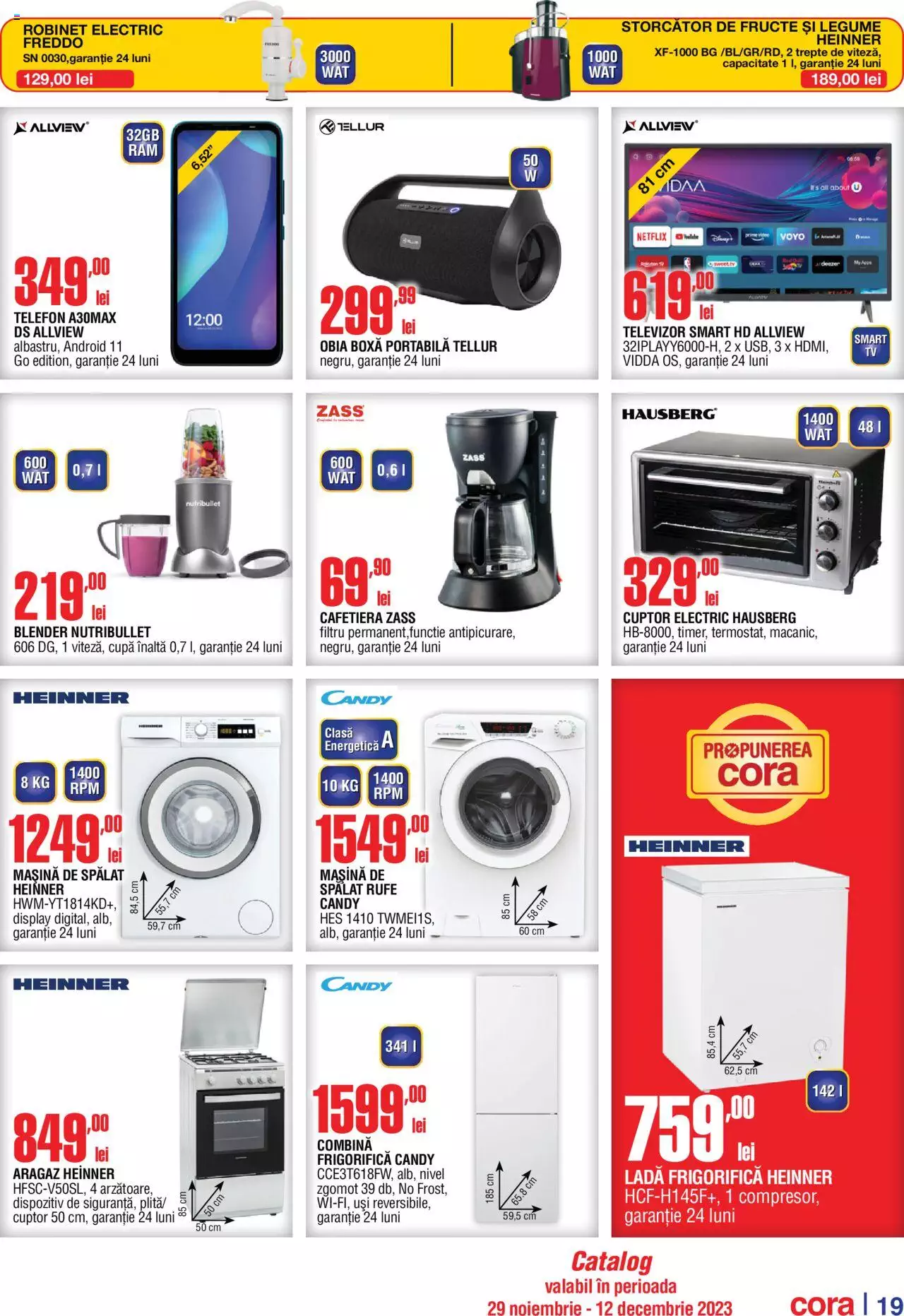 Catalog Cora 29 Noiembrie - 12 Decembrie 2023 | Pagina 19