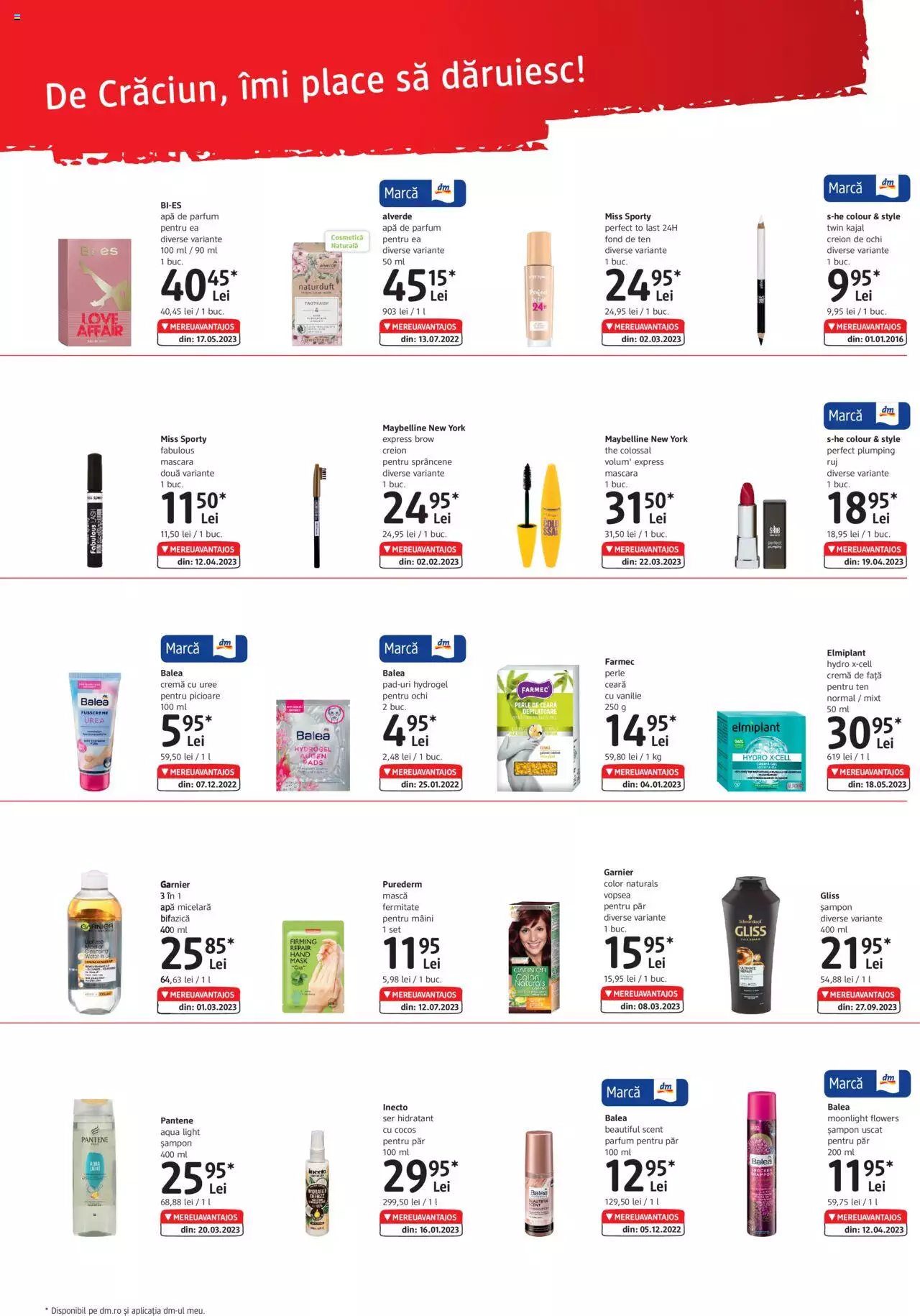 Catalog DM Drogerie Markt 30 Noiembrie 2023 - 9 Ianuarie 2024 | Pagina 3