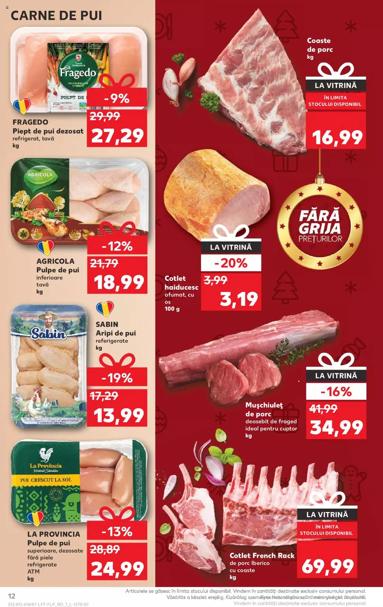 Catalog Kaufland 22 - 28 Noiembrie 2023 | Pagina 12