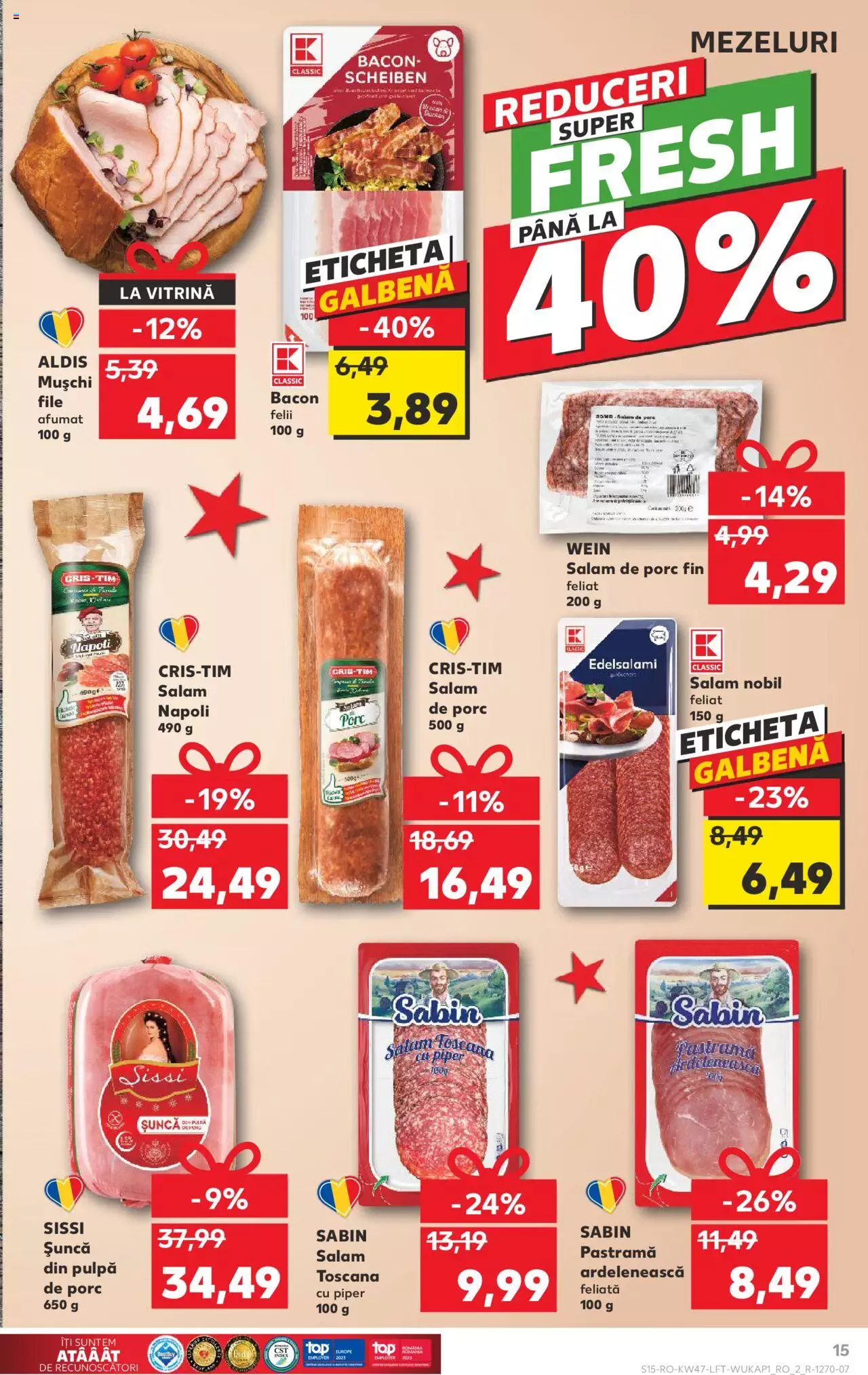 Catalog Kaufland 22 - 28 Noiembrie 2023 | Pagina 15