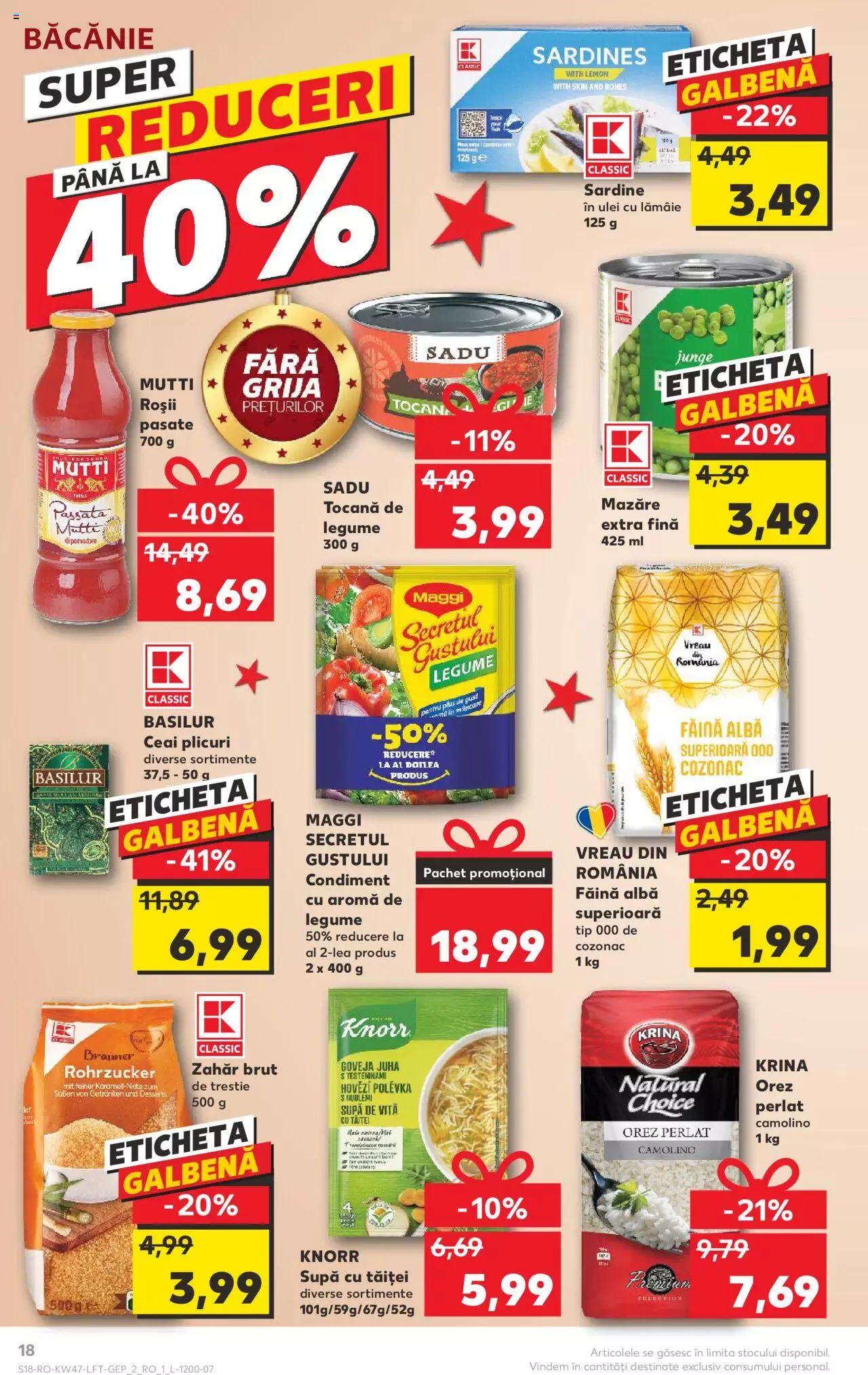 Catalog Kaufland 22 - 28 Noiembrie 2023 | Pagina 18