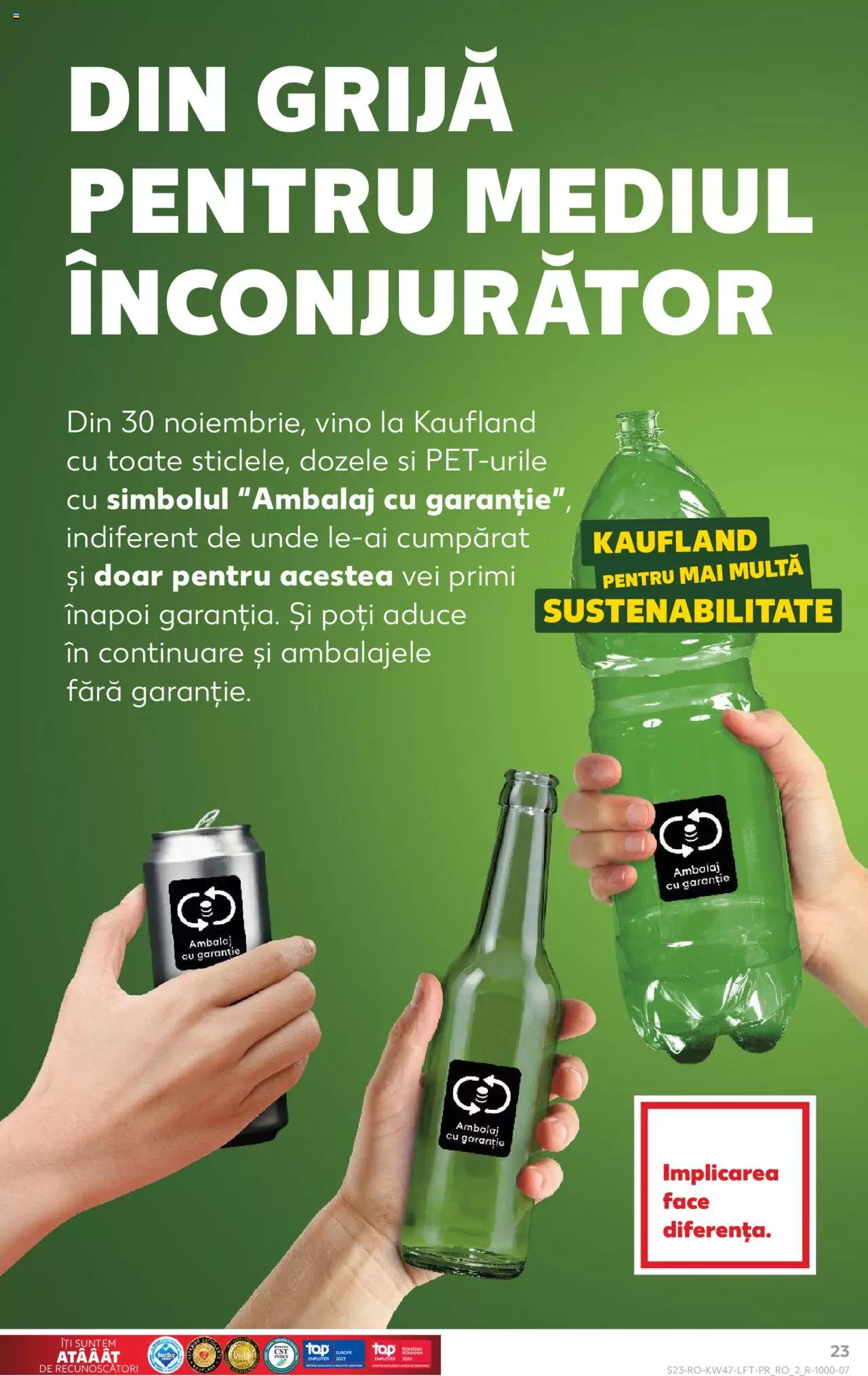 Catalog Kaufland 22 - 28 Noiembrie 2023 | Pagina 23