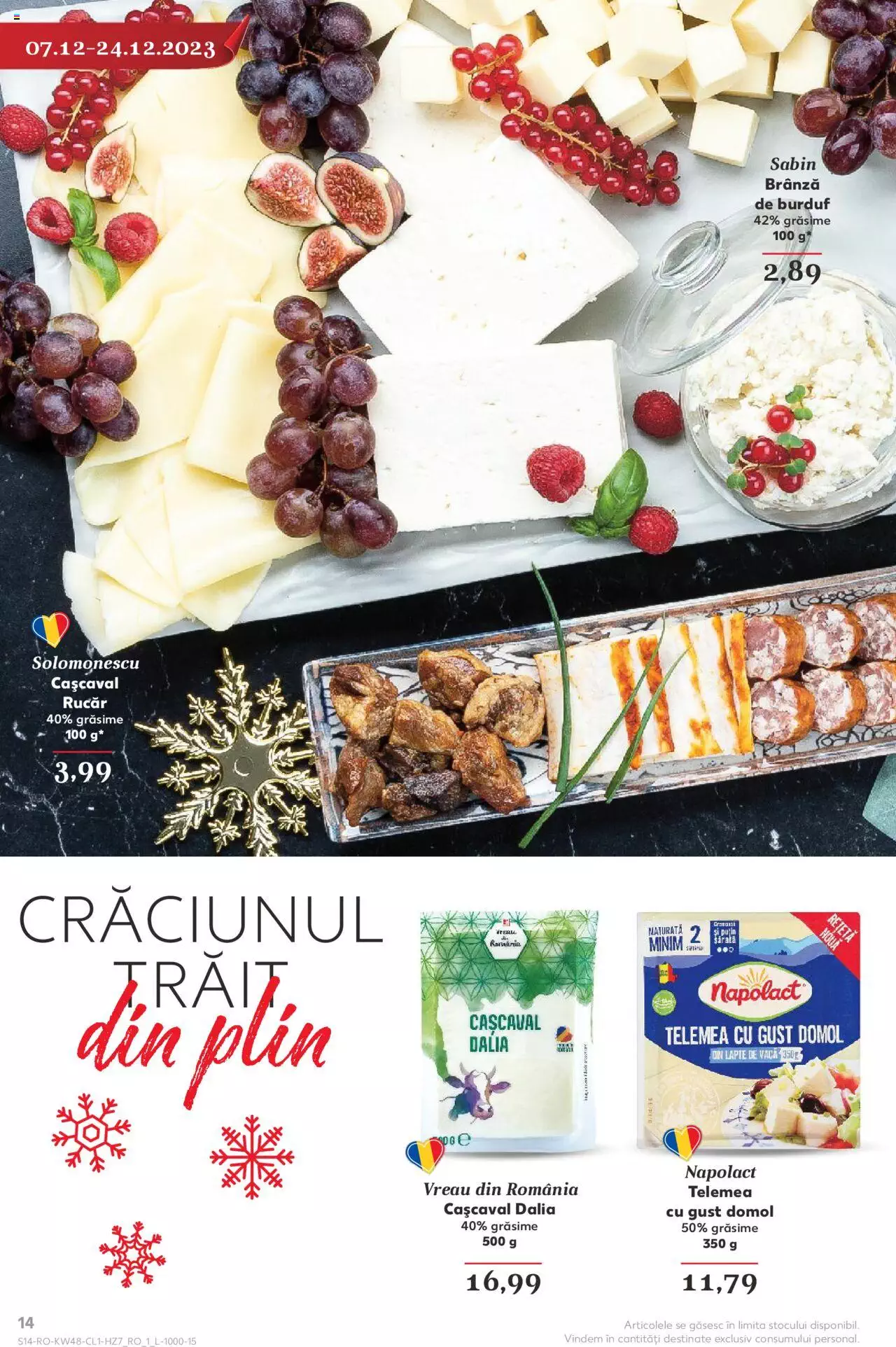 Catalog Kaufland 29 Noiembrie - 31 Decembrie 2023 | Pagina 14
