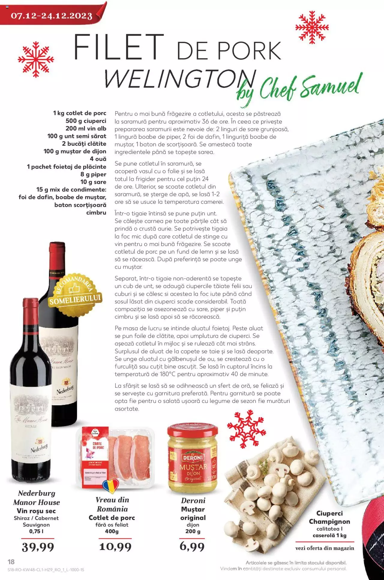 Catalog Kaufland 29 Noiembrie - 31 Decembrie 2023 | Pagina 18