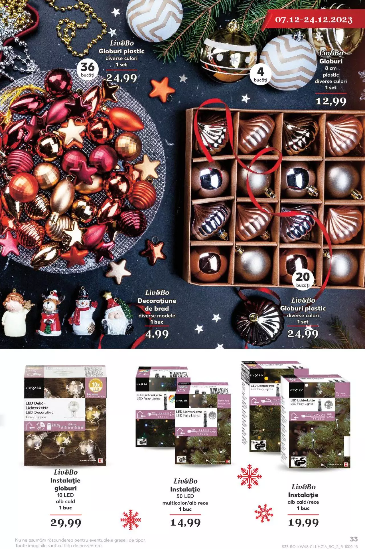 Catalog Kaufland 29 Noiembrie - 31 Decembrie 2023 | Pagina 33