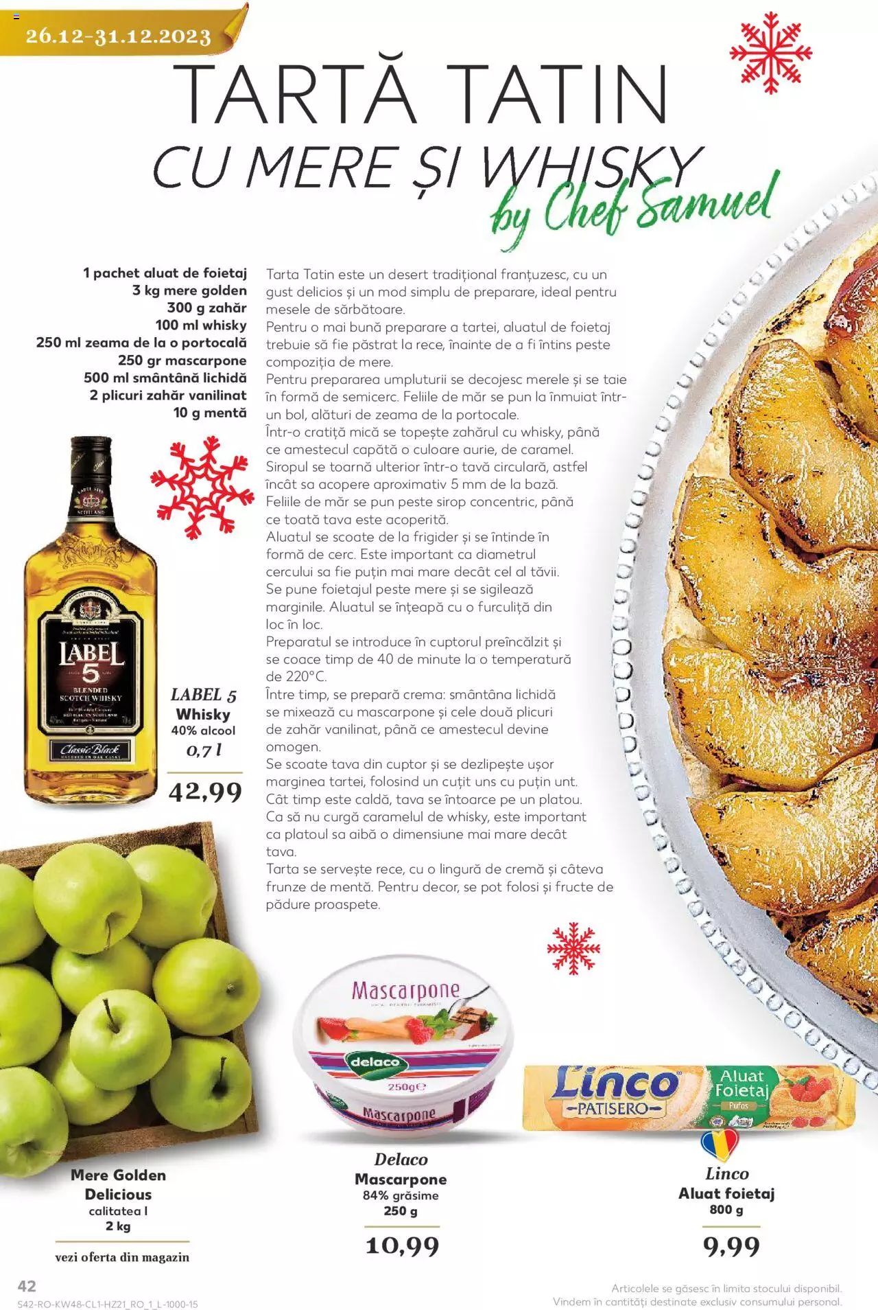 Catalog Kaufland 29 Noiembrie - 31 Decembrie 2023 | Pagina 42