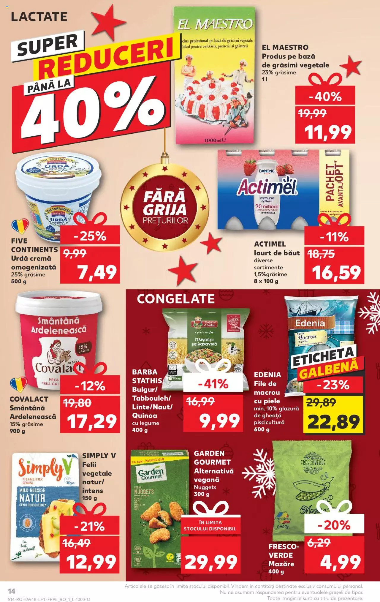 Catalog Kaufland 29 Noiembrie - 5 Decembrie 2023 | Pagina 14