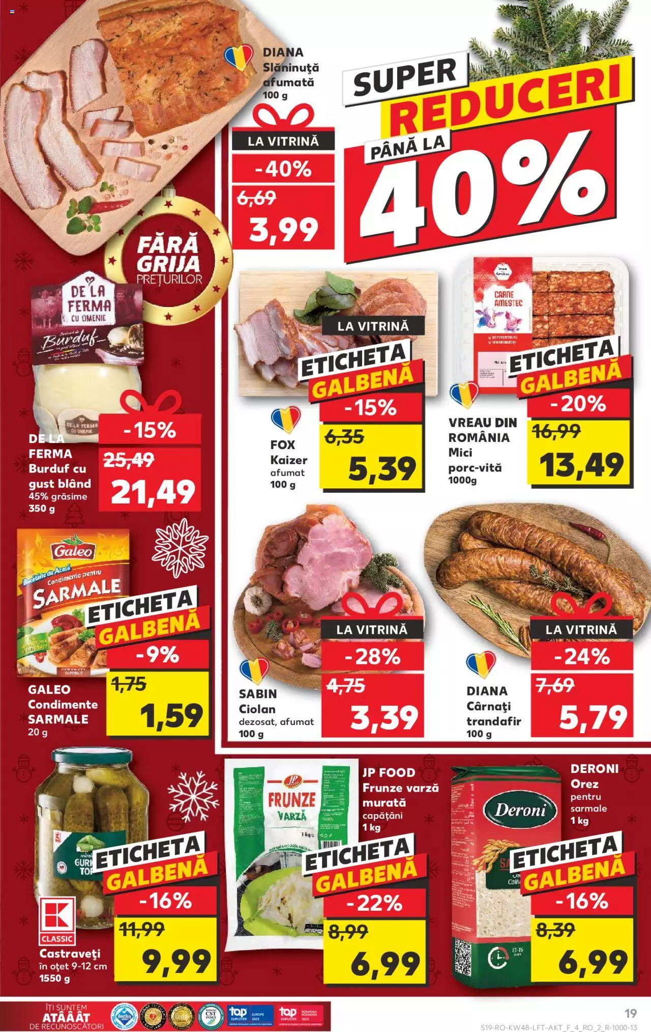 Catalog Kaufland 29 Noiembrie - 5 Decembrie 2023 | Pagina 19