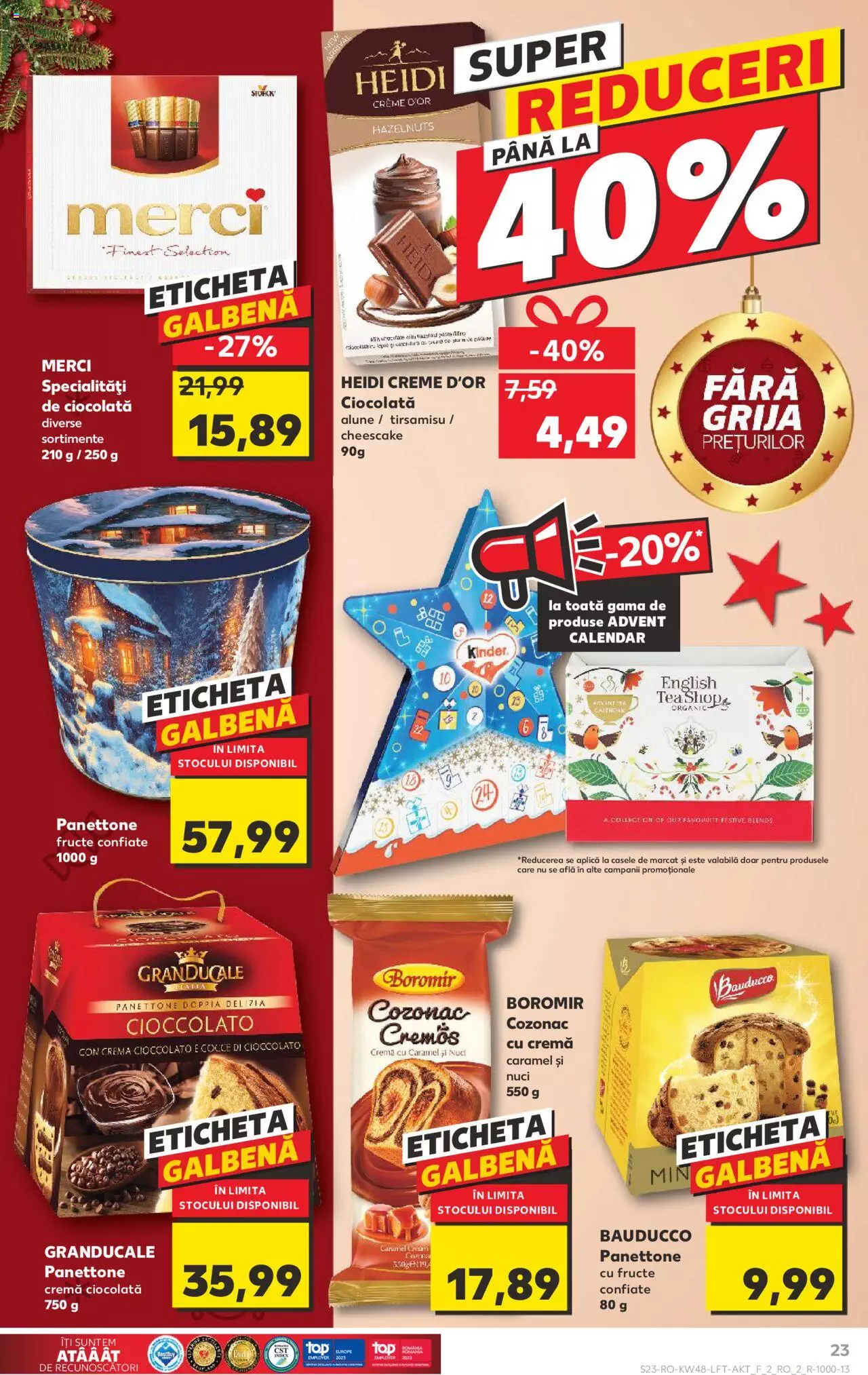 Catalog Kaufland 29 Noiembrie - 5 Decembrie 2023 | Pagina 23