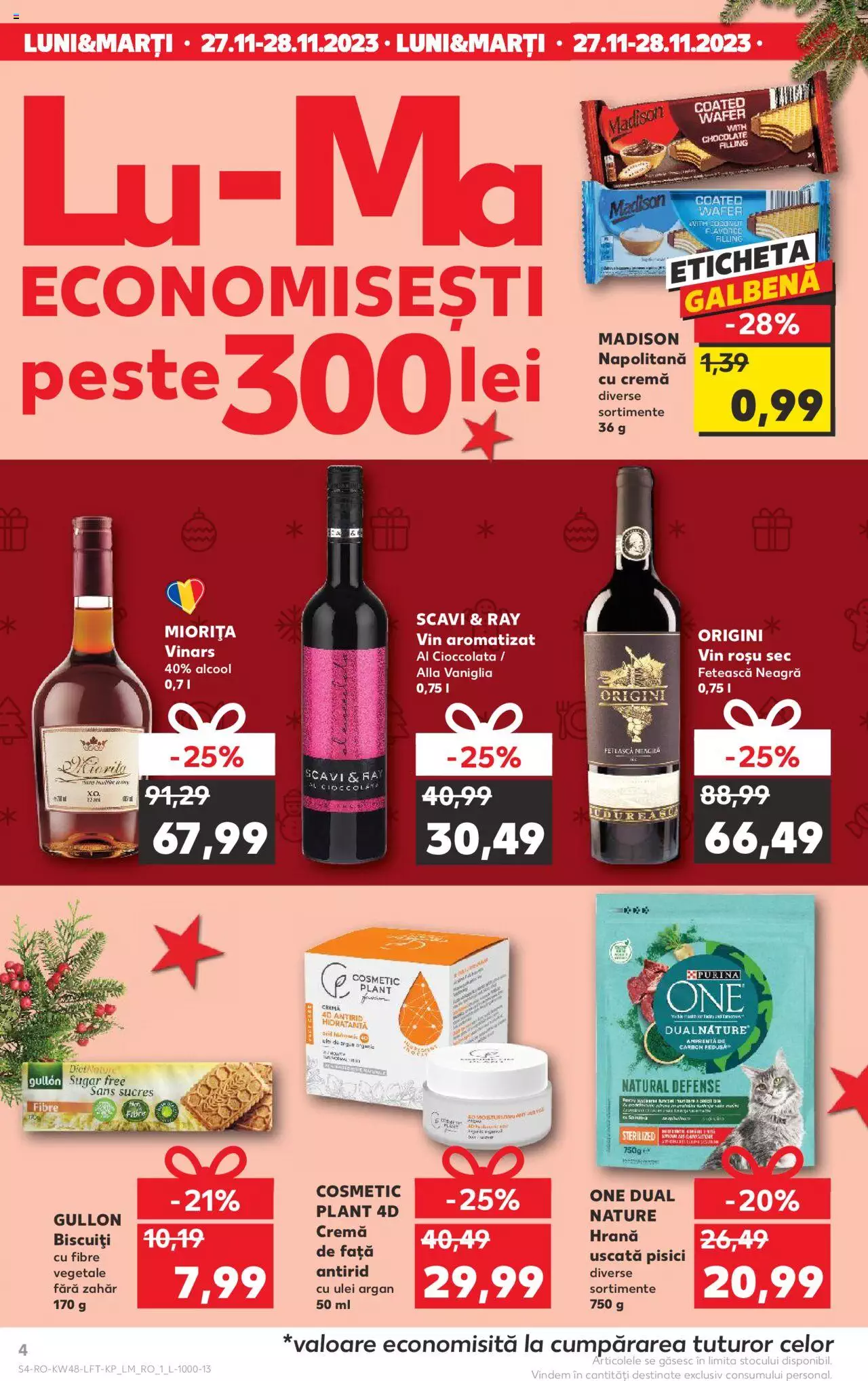 Catalog Kaufland 29 Noiembrie - 5 Decembrie 2023 | Pagina 4