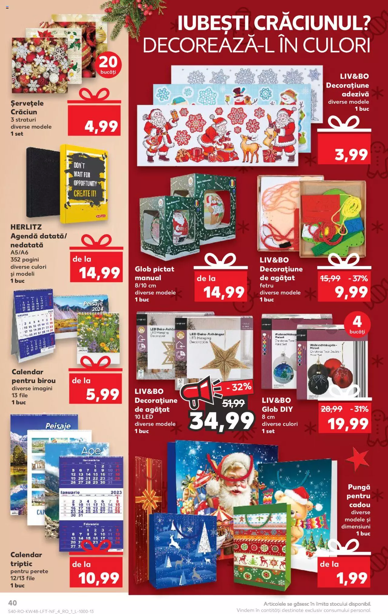 Catalog Kaufland 29 Noiembrie - 5 Decembrie 2023 | Pagina 40