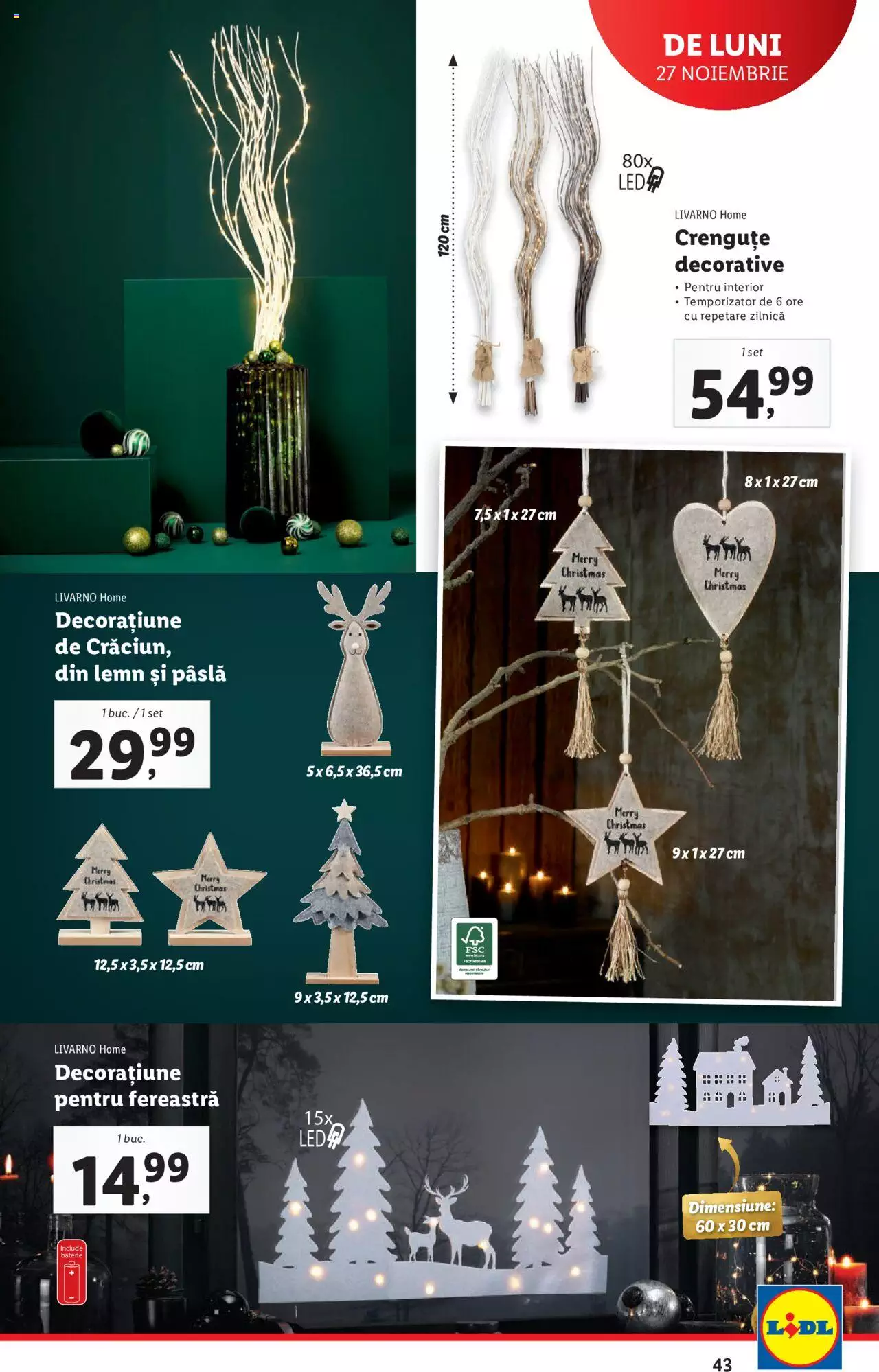 Catalog LIDL 27 Noiembrie - 3 Decembrie 2023 | Pagina 43