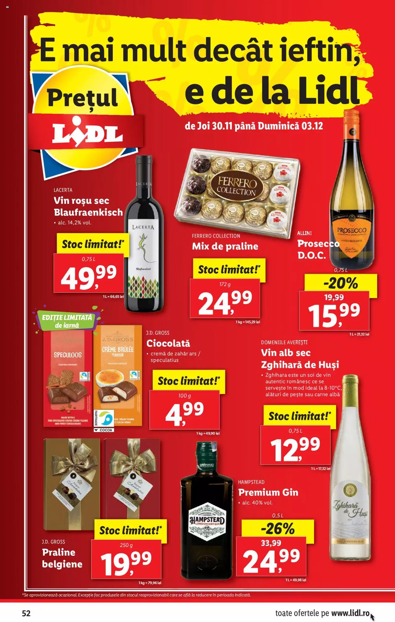 Catalog LIDL 27 Noiembrie - 3 Decembrie 2023 | Pagina 52
