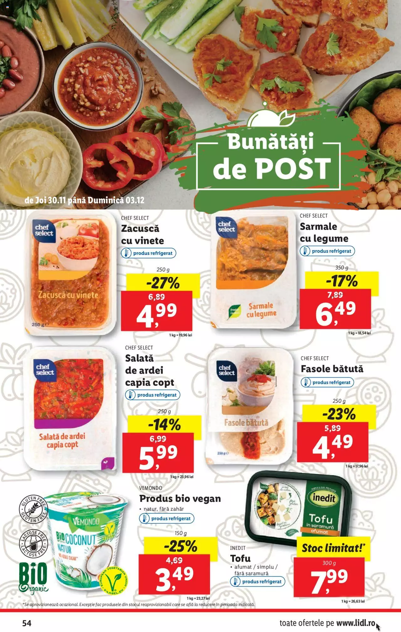 Catalog LIDL 27 Noiembrie - 3 Decembrie 2023 | Pagina 54
