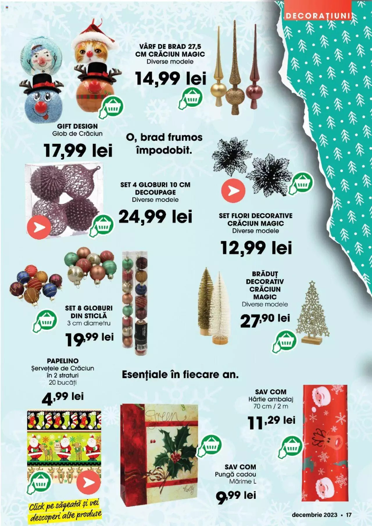 Catalog Mega Image 30 Noiembrie 2023 - 3 Ianuarie 2024 | Pagina 17