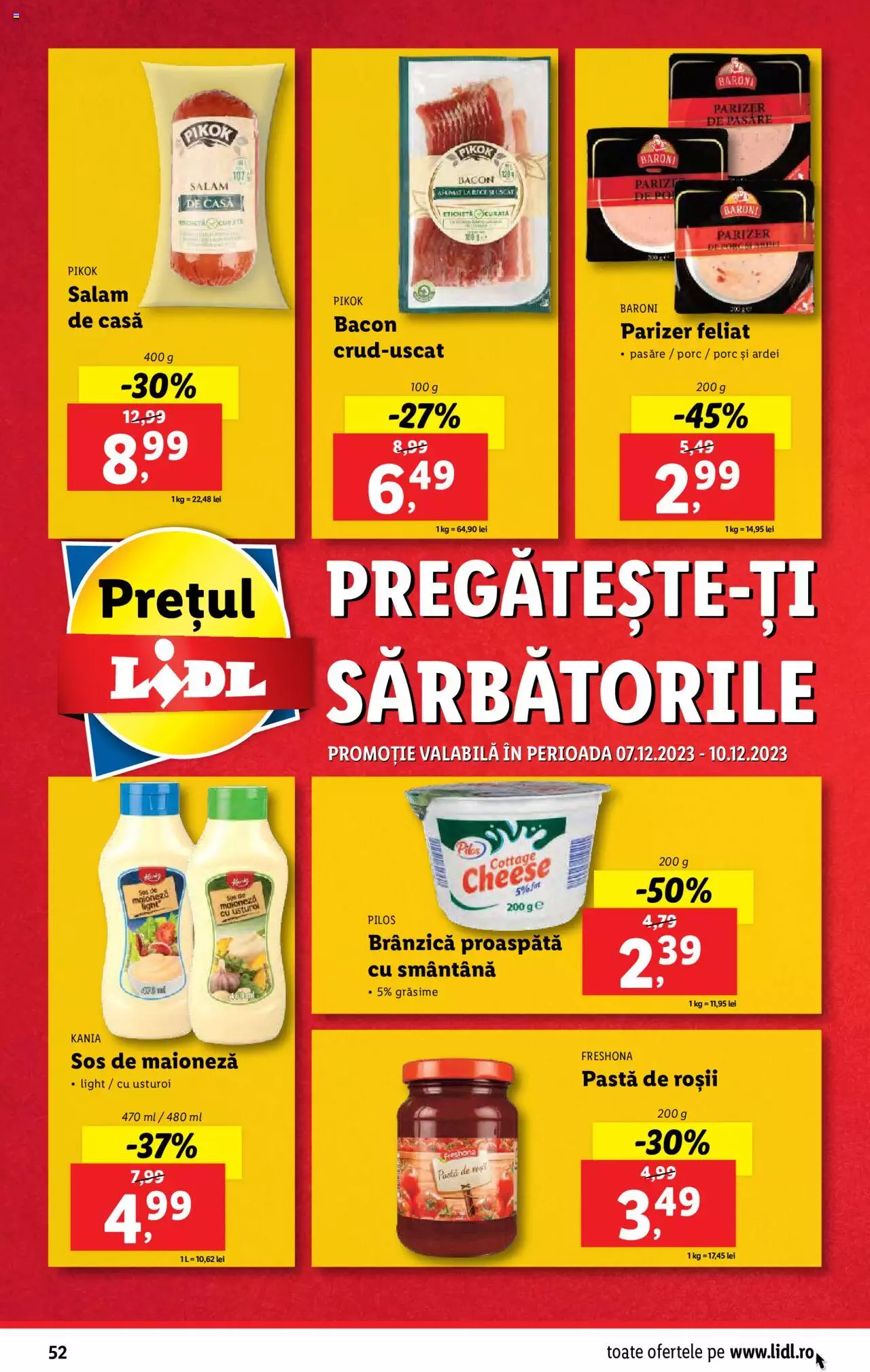 Catalog LIDL 4 - 10 Decembrie 2023 | Pagina 52