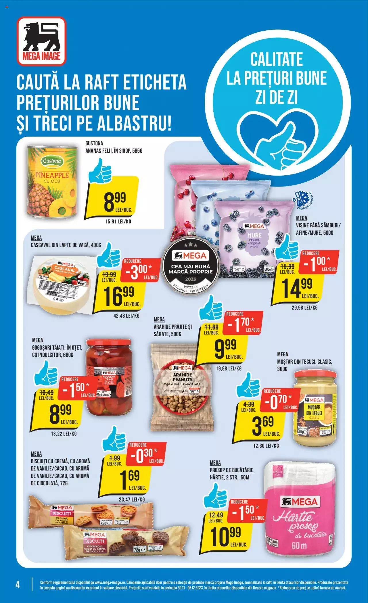Catalog Mega Image 30 Noiembrie - 6 Decembrie 2023 | Pagina 4