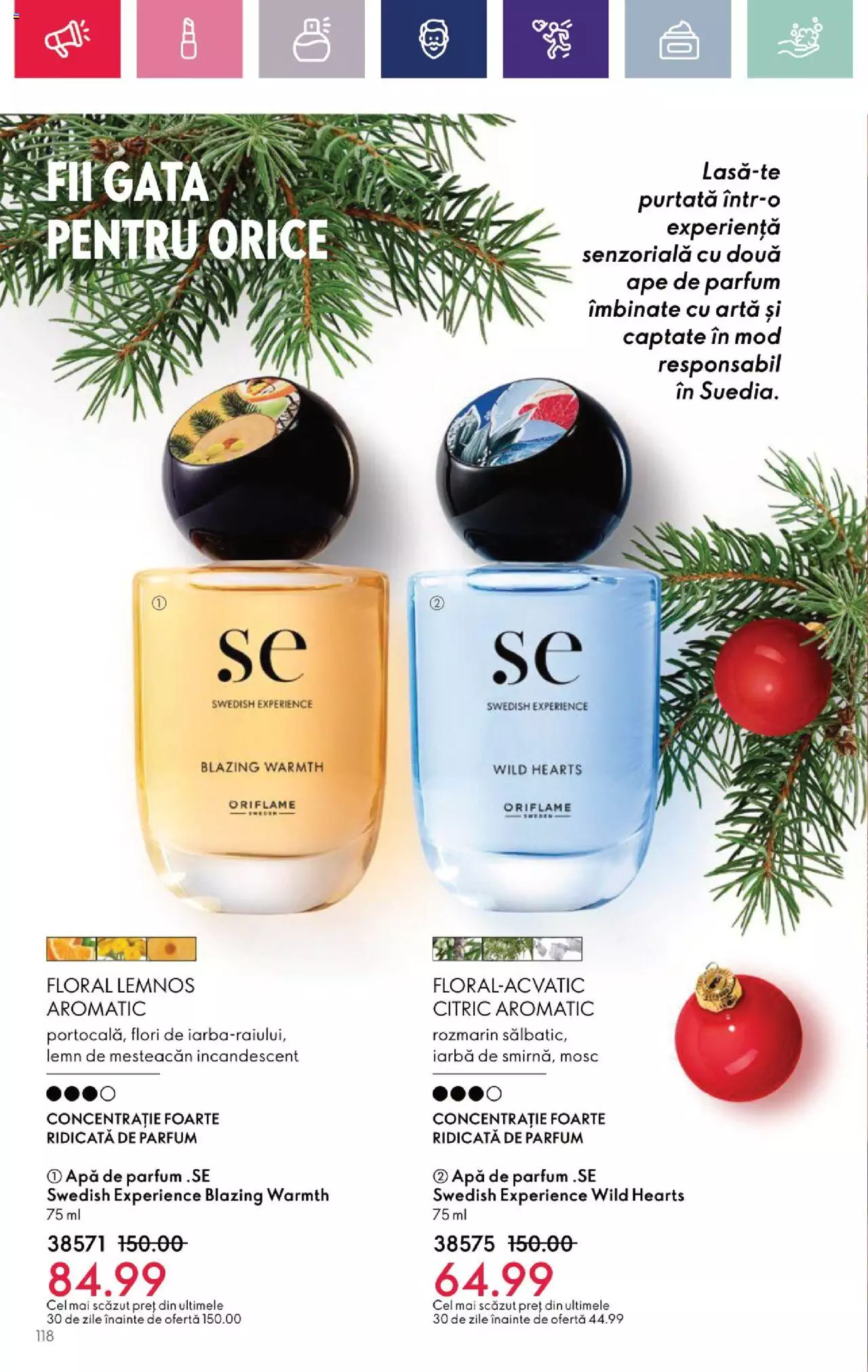 Catalog Oriflame 15 Noiembrie - 5 Decembrie 2023 | Pagina 118