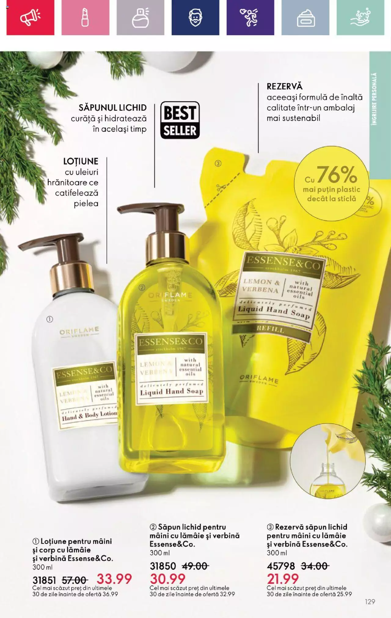 Catalog Oriflame 15 Noiembrie - 5 Decembrie 2023 | Pagina 129