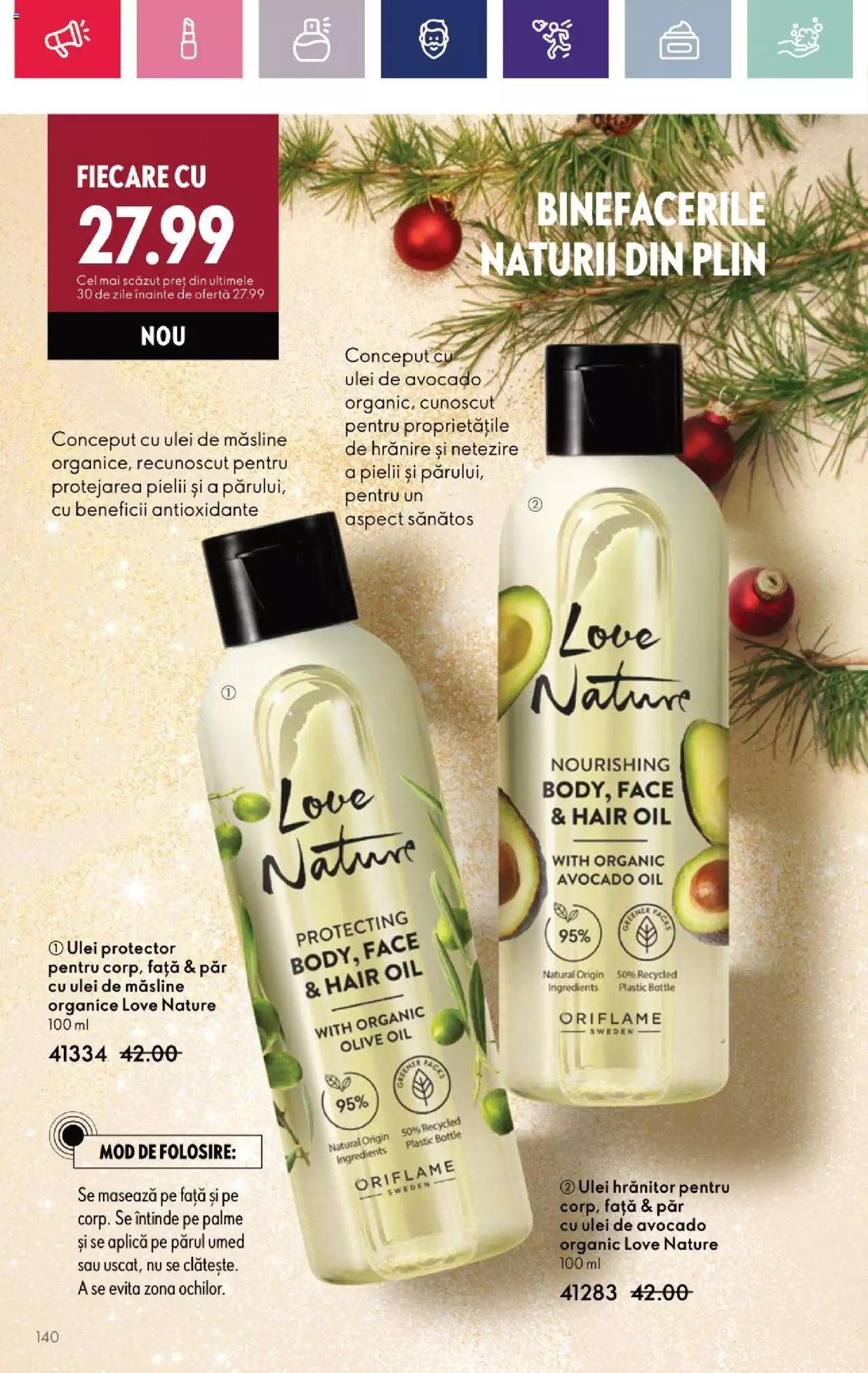 Catalog Oriflame 15 Noiembrie - 5 Decembrie 2023 | Pagina 140