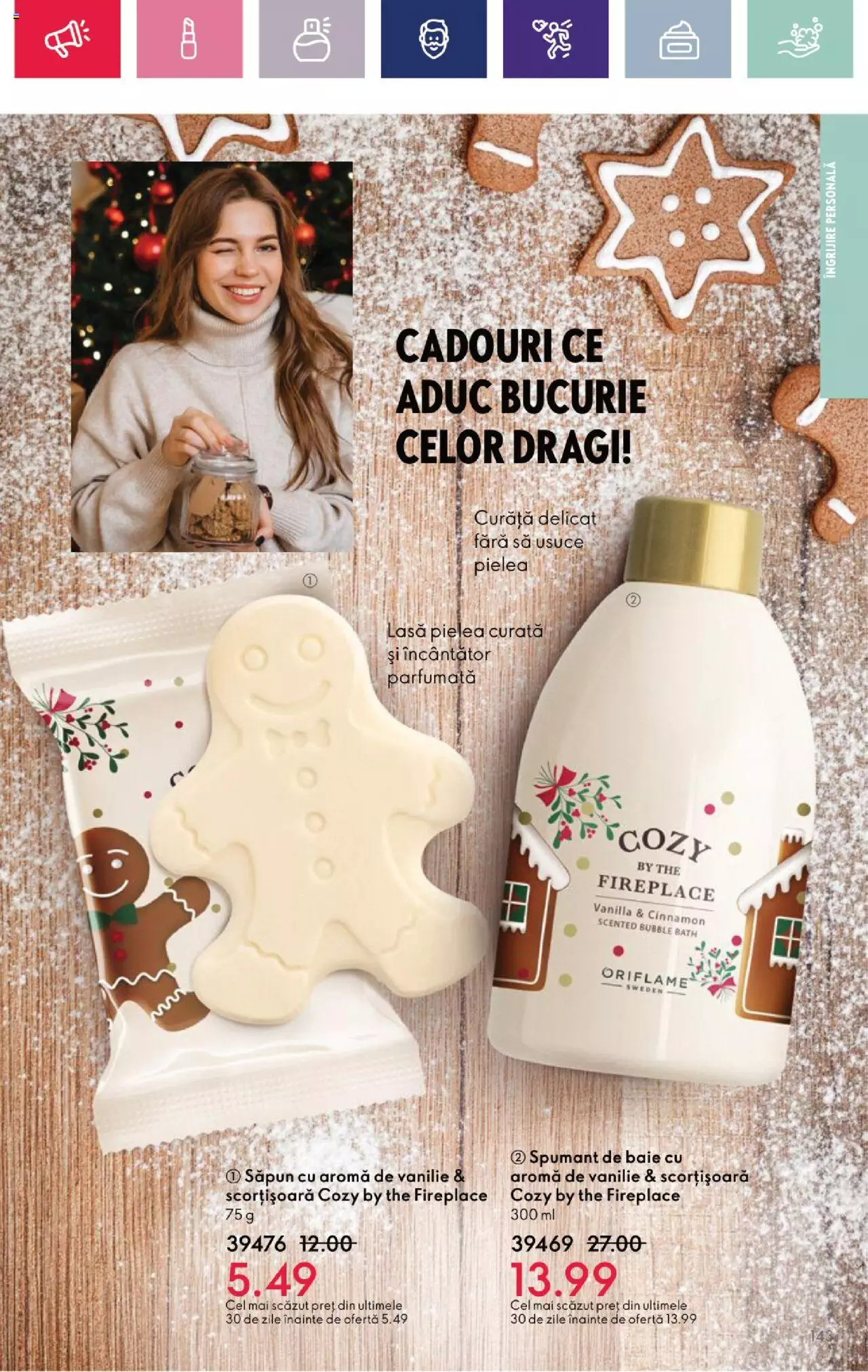 Catalog Oriflame 15 Noiembrie - 5 Decembrie 2023 | Pagina 143