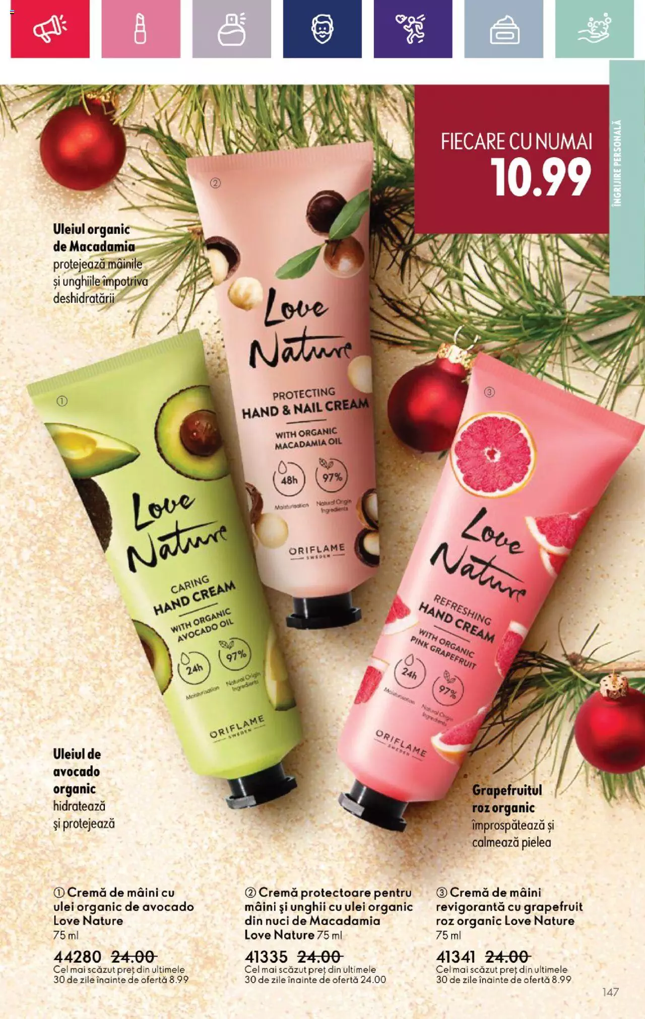 Catalog Oriflame 15 Noiembrie - 5 Decembrie 2023 | Pagina 147