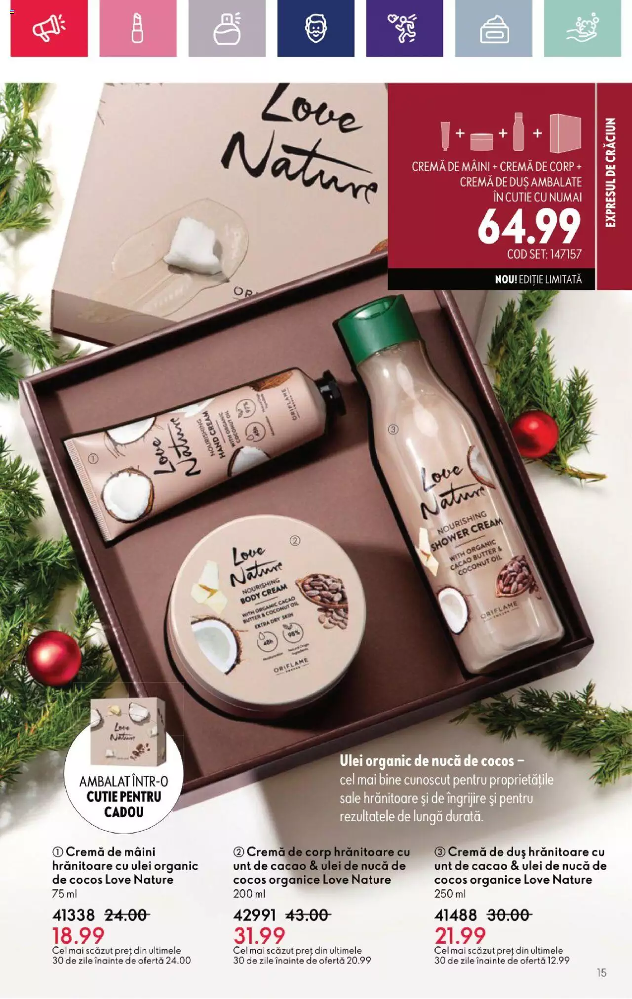 Catalog Oriflame 15 Noiembrie - 5 Decembrie 2023 | Pagina 15