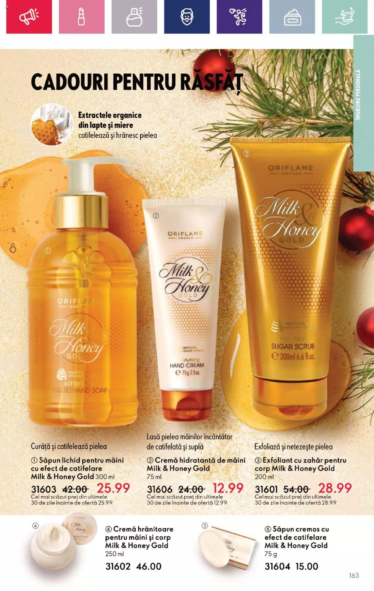 Catalog Oriflame 15 Noiembrie - 5 Decembrie 2023 | Pagina 163