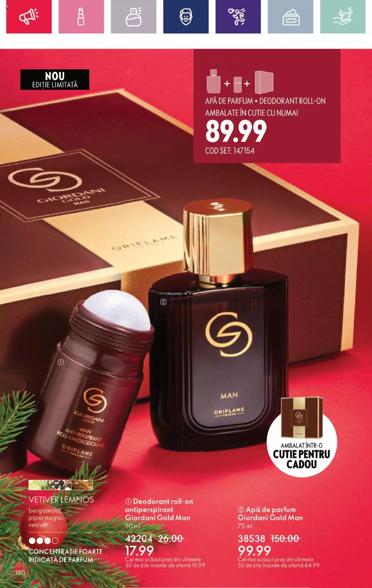 Catalog Oriflame 15 Noiembrie - 5 Decembrie 2023 | Pagina 180