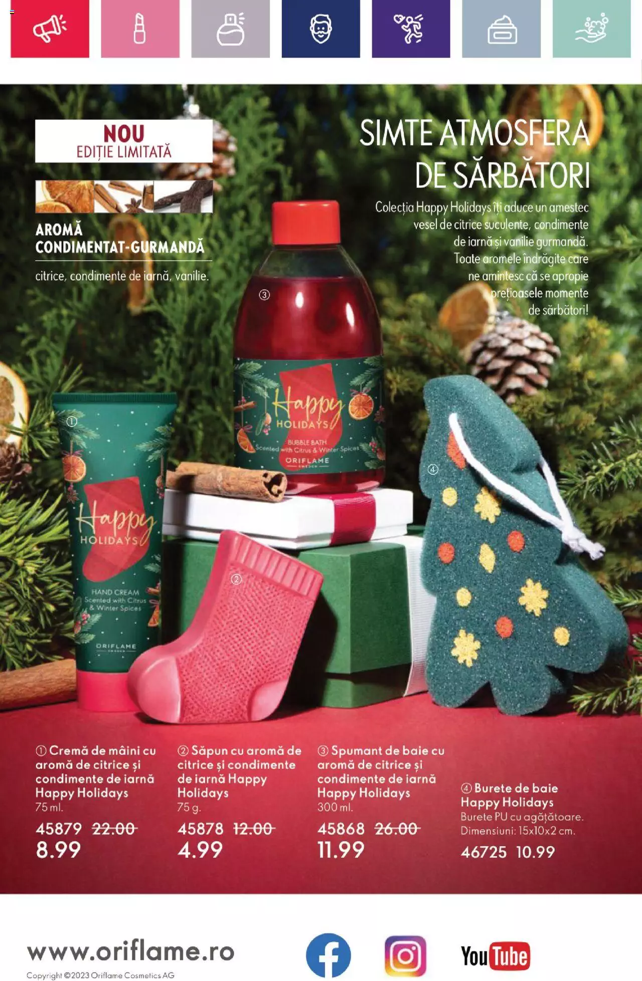 Catalog Oriflame 15 Noiembrie - 5 Decembrie 2023 | Pagina 186