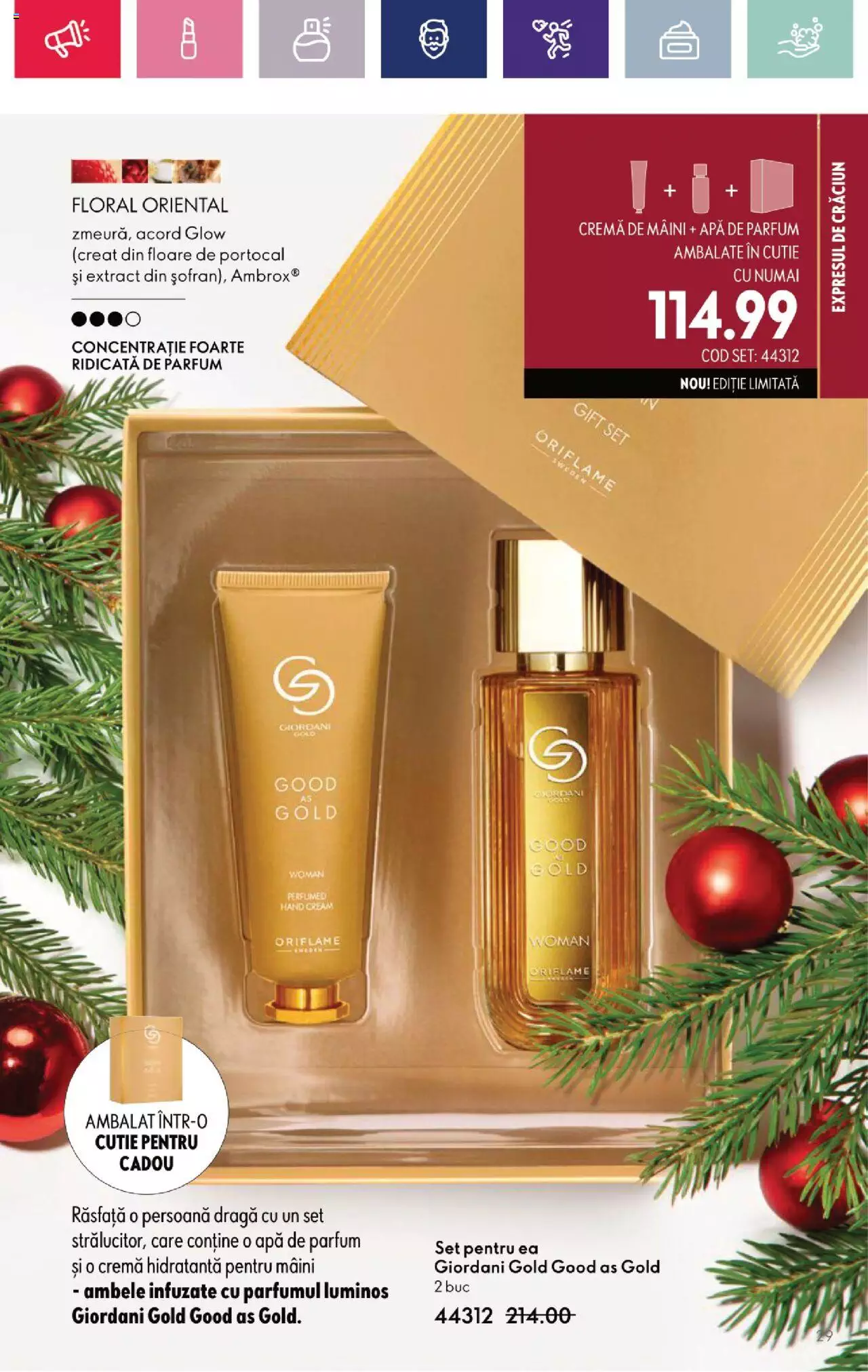 Catalog Oriflame 15 Noiembrie - 5 Decembrie 2023 | Pagina 29