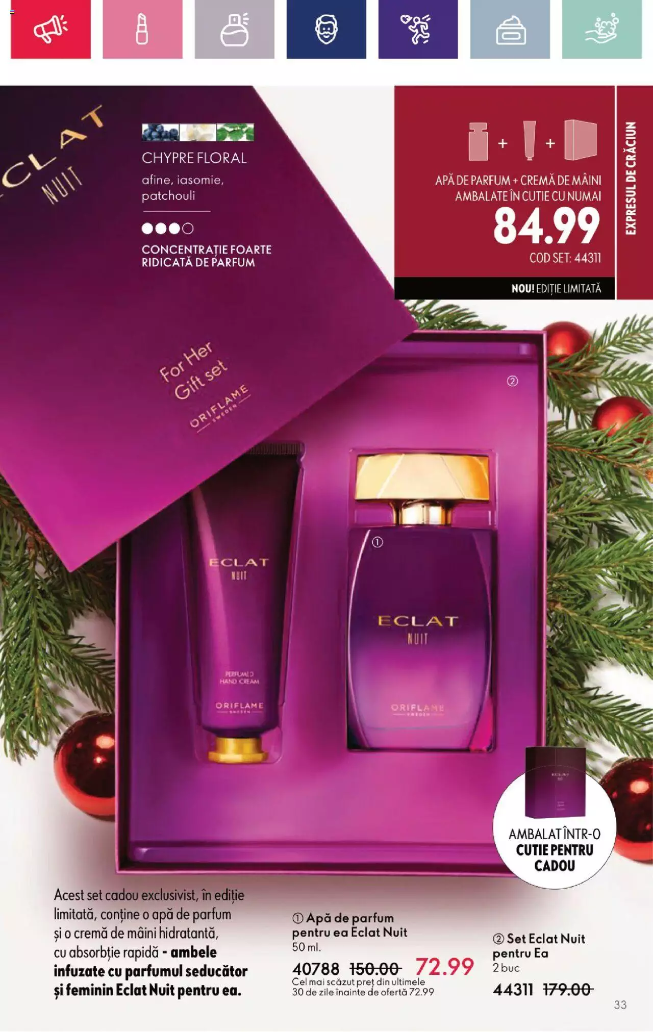 Catalog Oriflame 15 Noiembrie - 5 Decembrie 2023 | Pagina 33