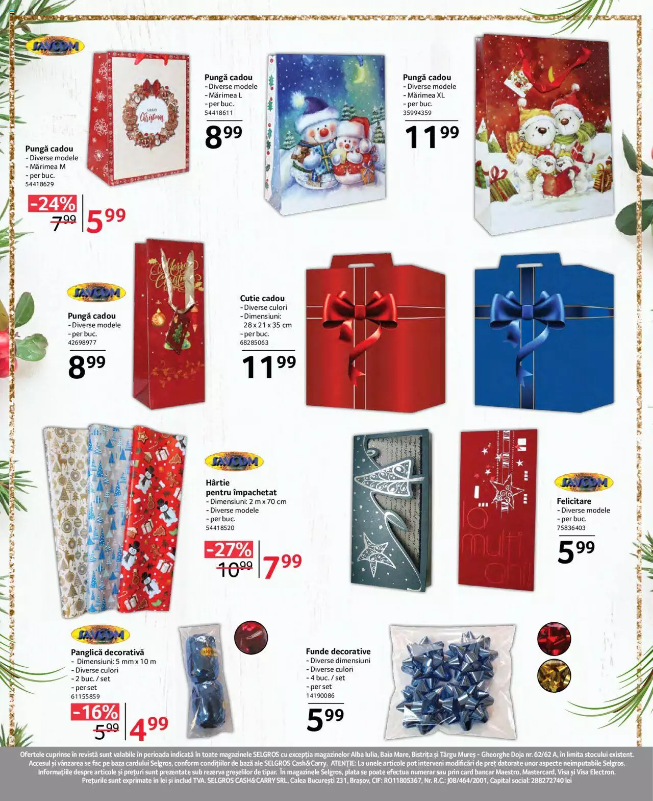 Catalog Selgros 1 - 24 Decembrie 2023 | Pagina 38