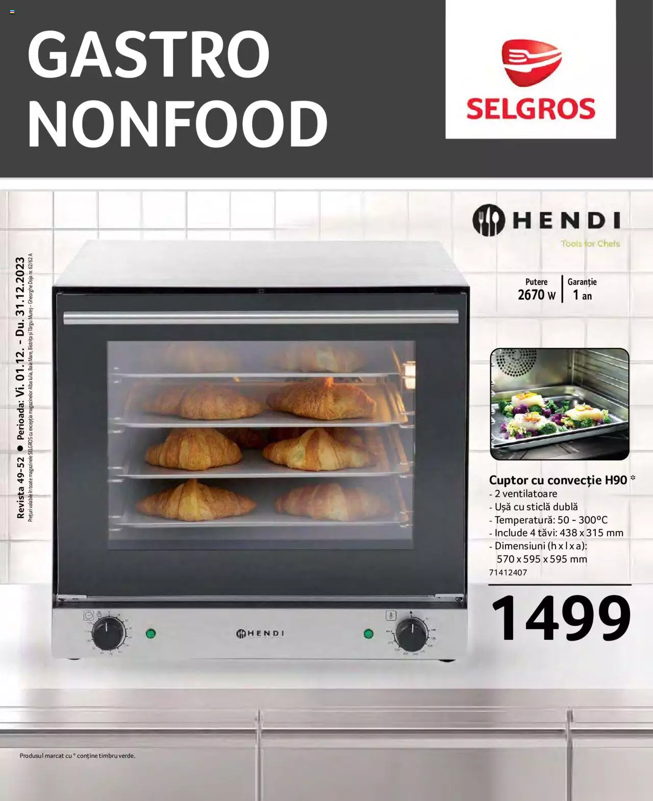 Catalog Selgros 1 - 31 Decembrie 2023 | Pagina 1