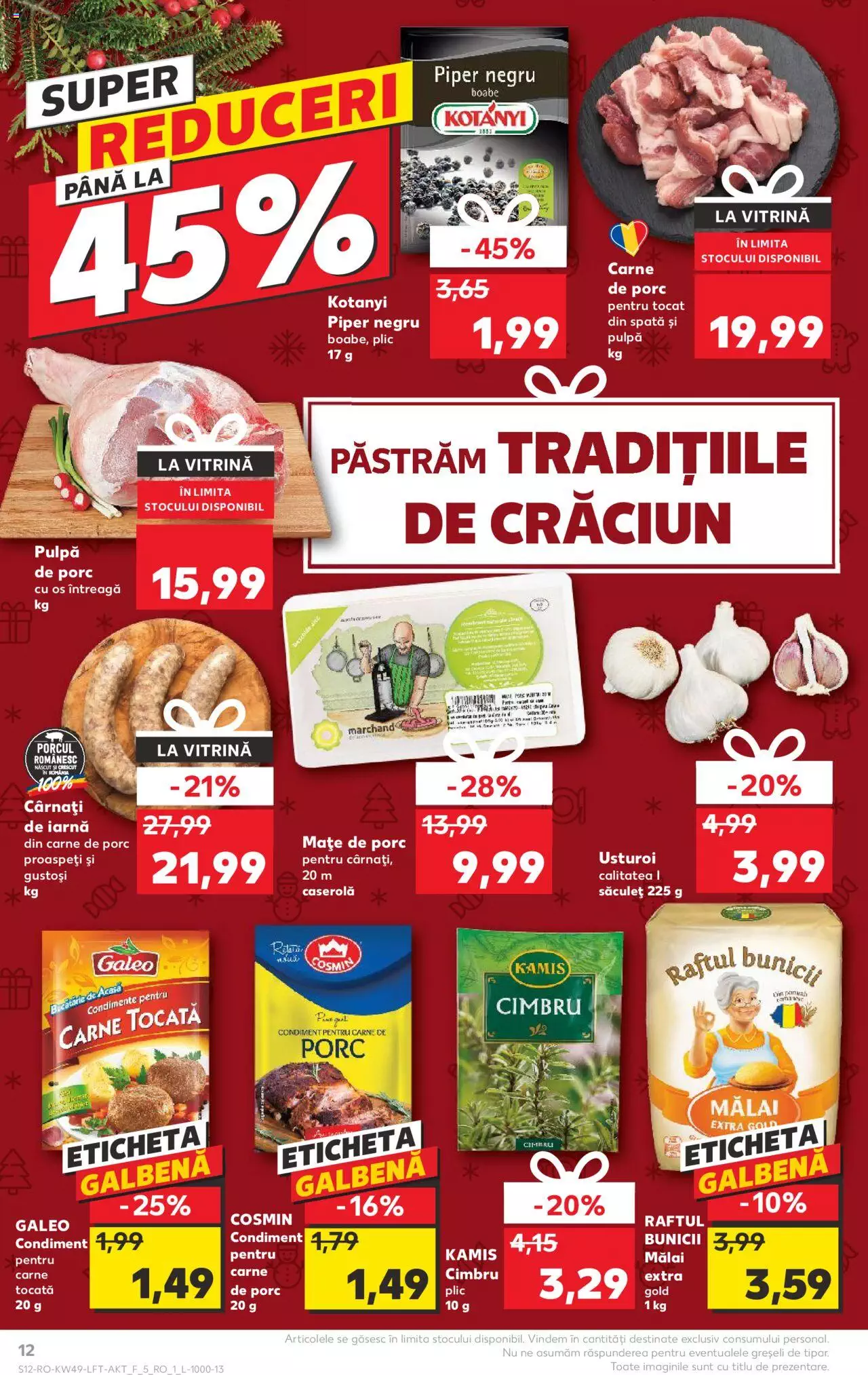 Catalog Kaufland 6 - 12 Decembrie 2023 | Pagina 12
