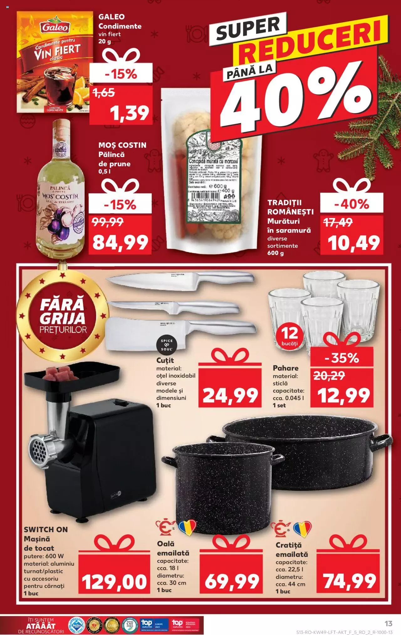 Catalog Kaufland 6 - 12 Decembrie 2023 | Pagina 13