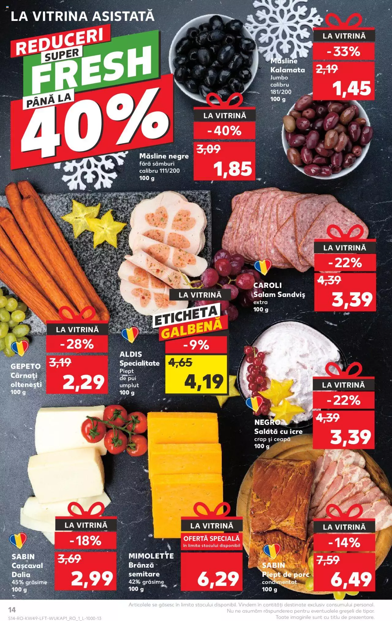 Catalog Kaufland 6 - 12 Decembrie 2023 | Pagina 14