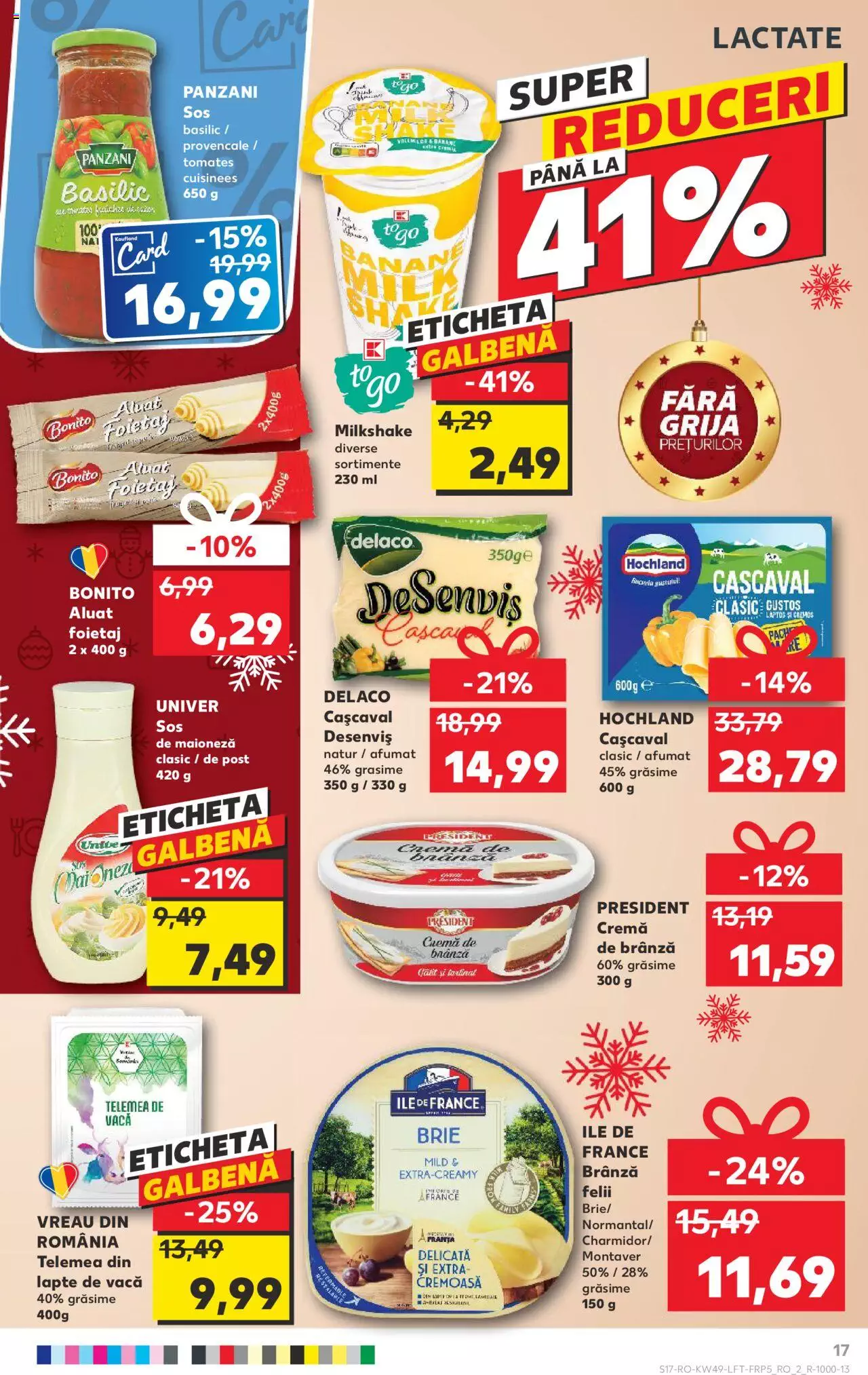 Catalog Kaufland 6 - 12 Decembrie 2023 | Pagina 17