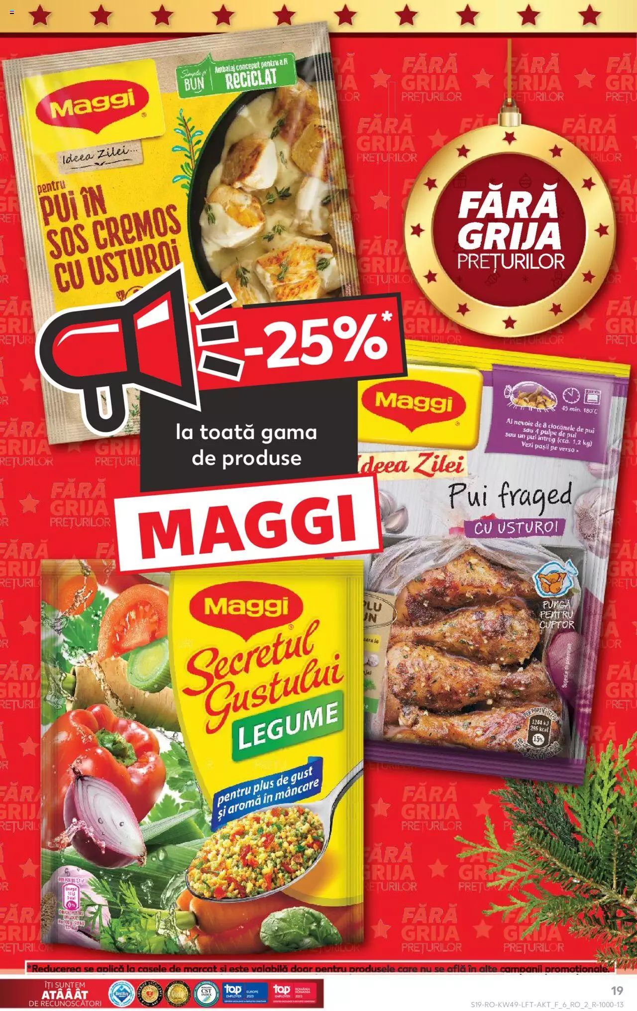Catalog Kaufland 6 - 12 Decembrie 2023 | Pagina 19