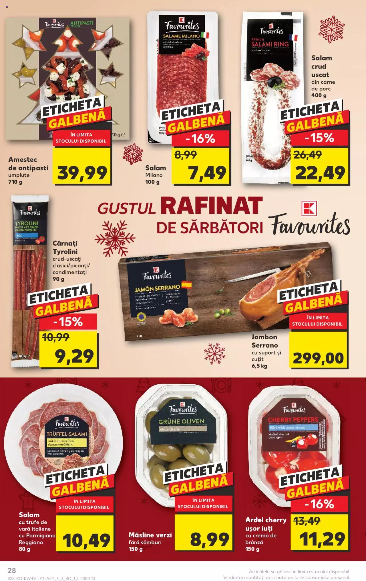 Catalog Kaufland 6 - 12 Decembrie 2023 | Pagina 28