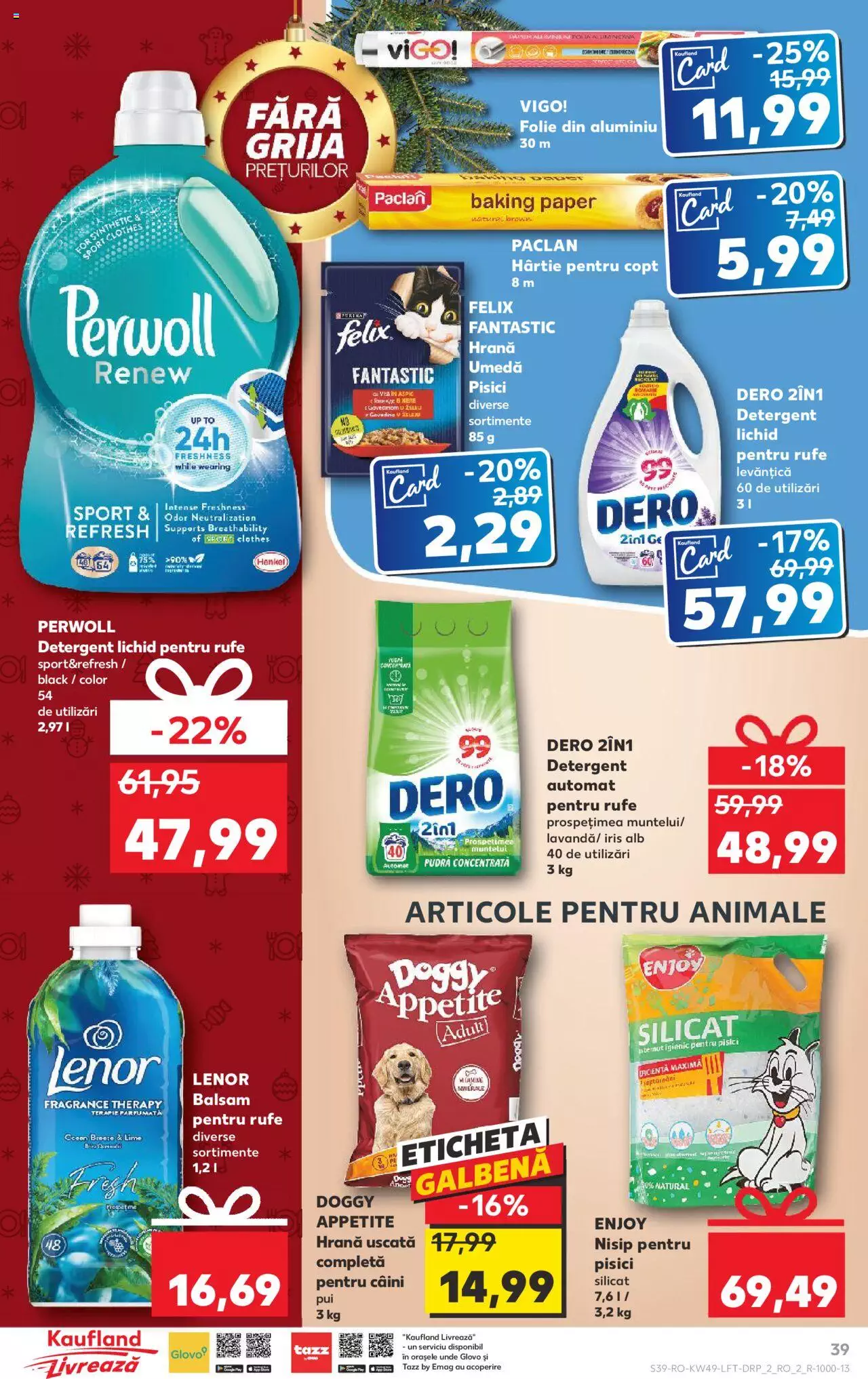 Catalog Kaufland 6 - 12 Decembrie 2023 | Pagina 39
