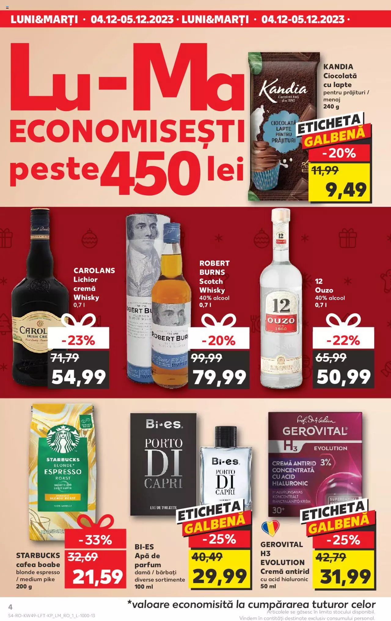 Catalog Kaufland 6 - 12 Decembrie 2023 | Pagina 4
