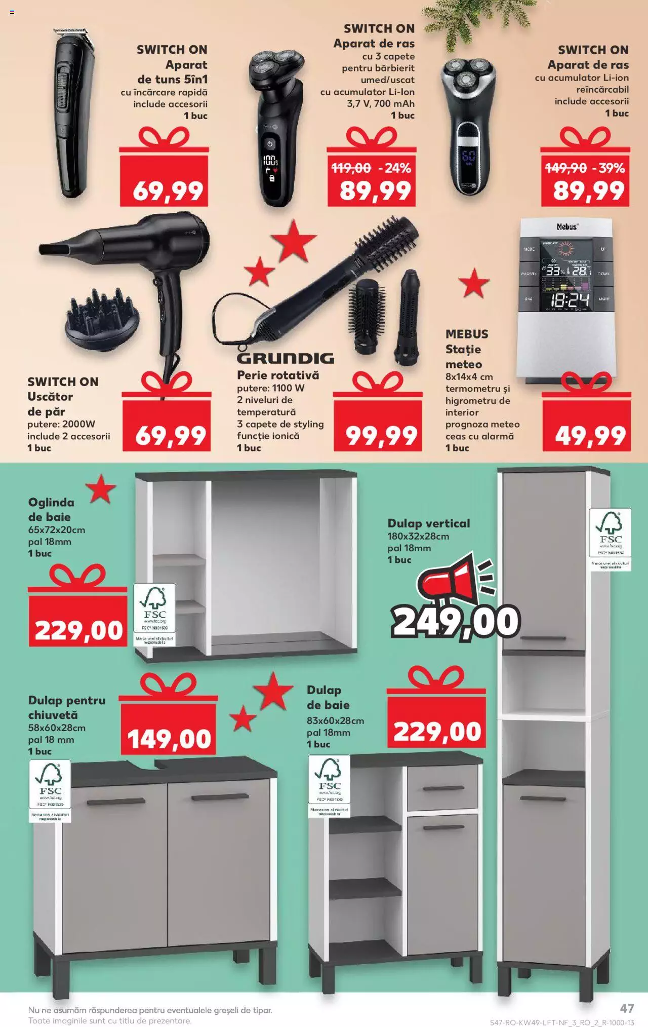 Catalog Kaufland 6 - 12 Decembrie 2023 | Pagina 47