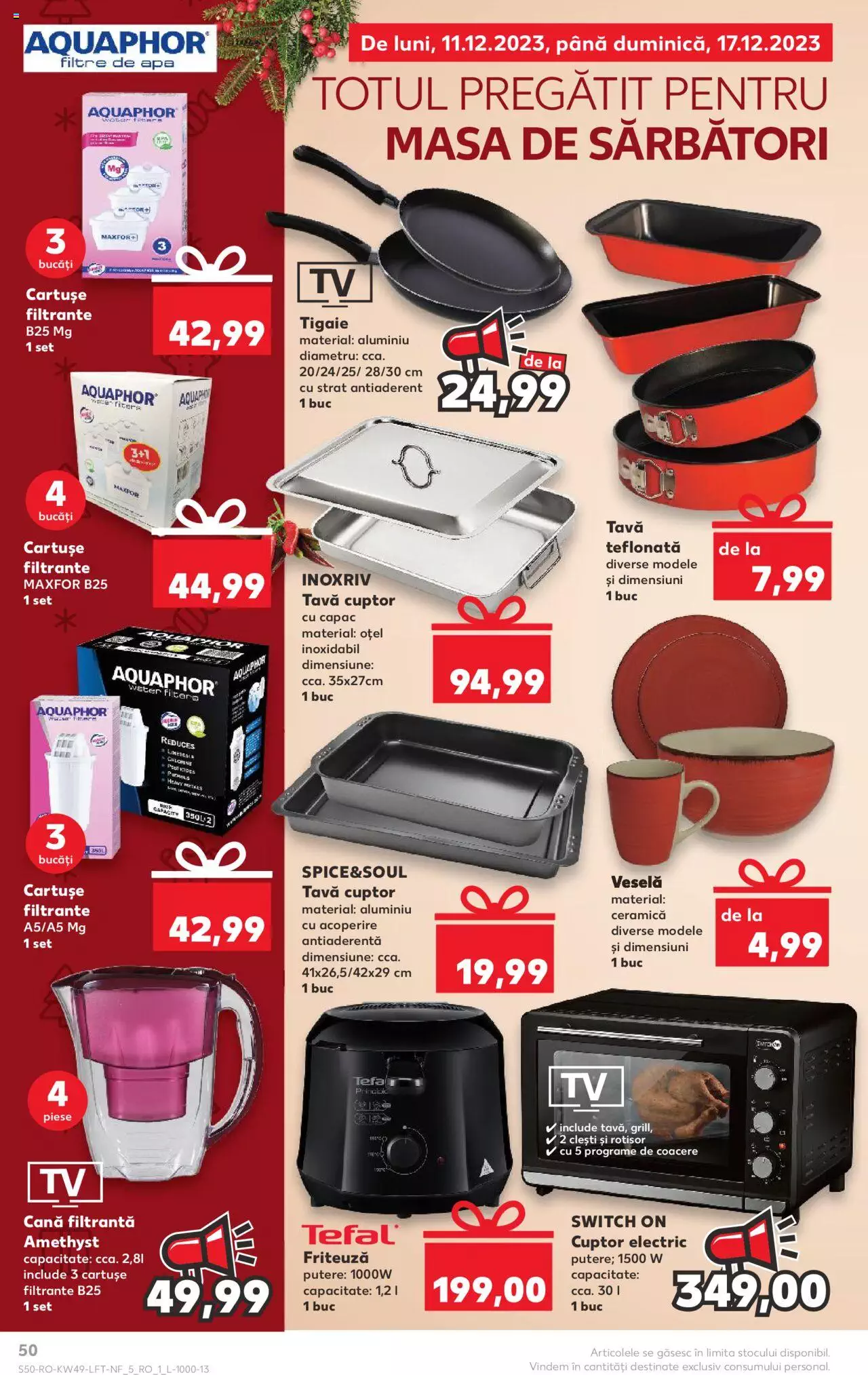 Catalog Kaufland 6 - 12 Decembrie 2023 | Pagina 50