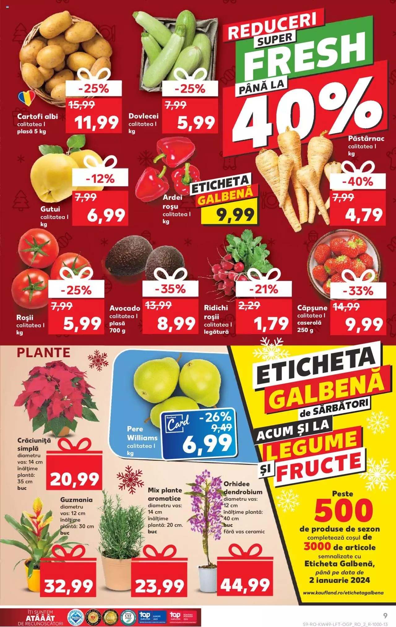 Catalog Kaufland 6 - 12 Decembrie 2023 | Pagina 9