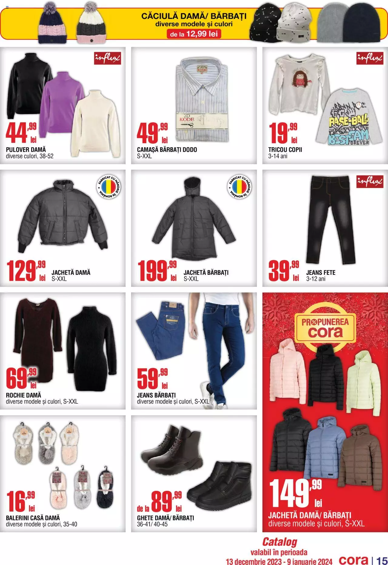 Catalog Cora 13 Decembrie 2023 - 9 Ianuarie 2024 | Pagina 15