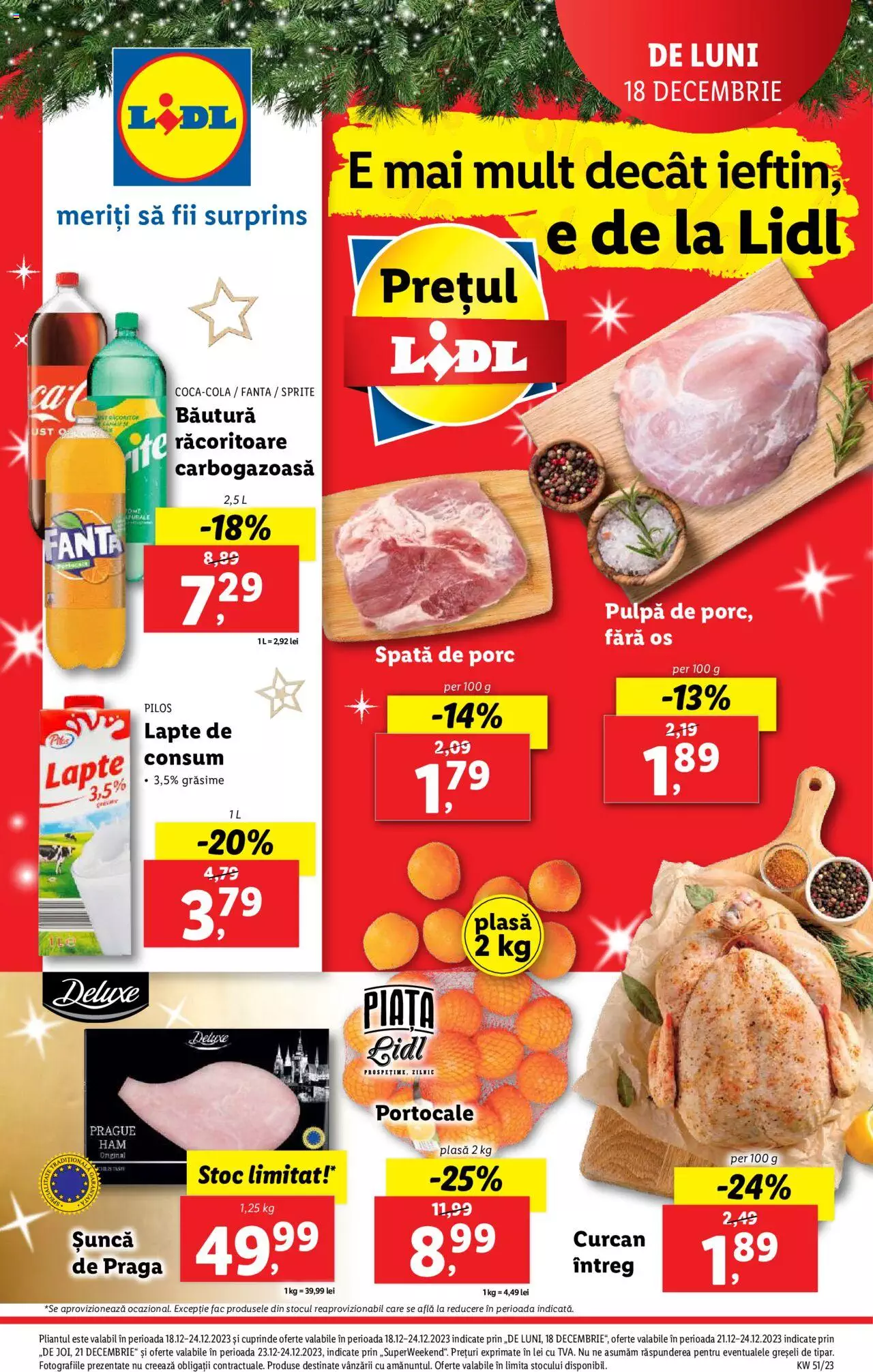 Catalog LIDL 18 - 24 Decembrie 2023 | Pagina 1