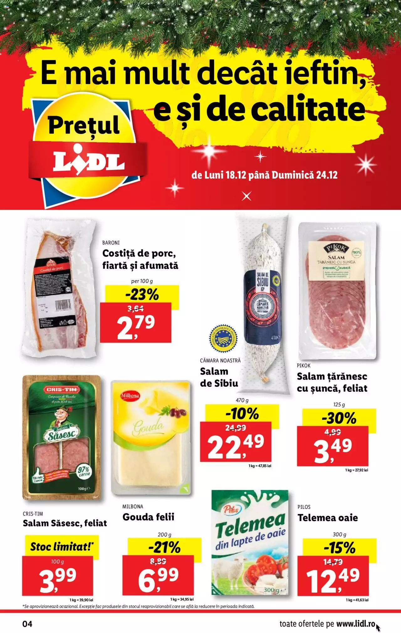 Catalog LIDL 18 - 24 Decembrie 2023 | Pagina 4