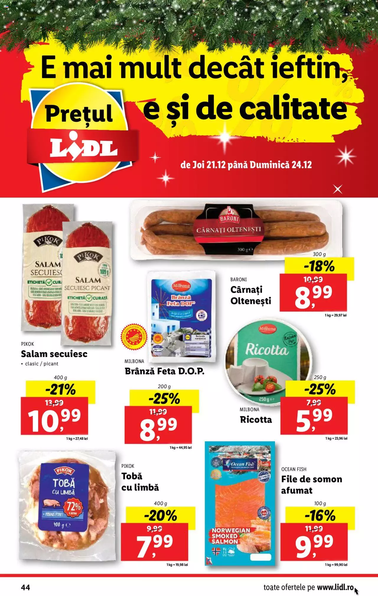 Catalog LIDL 18 - 24 Decembrie 2023 | Pagina 44